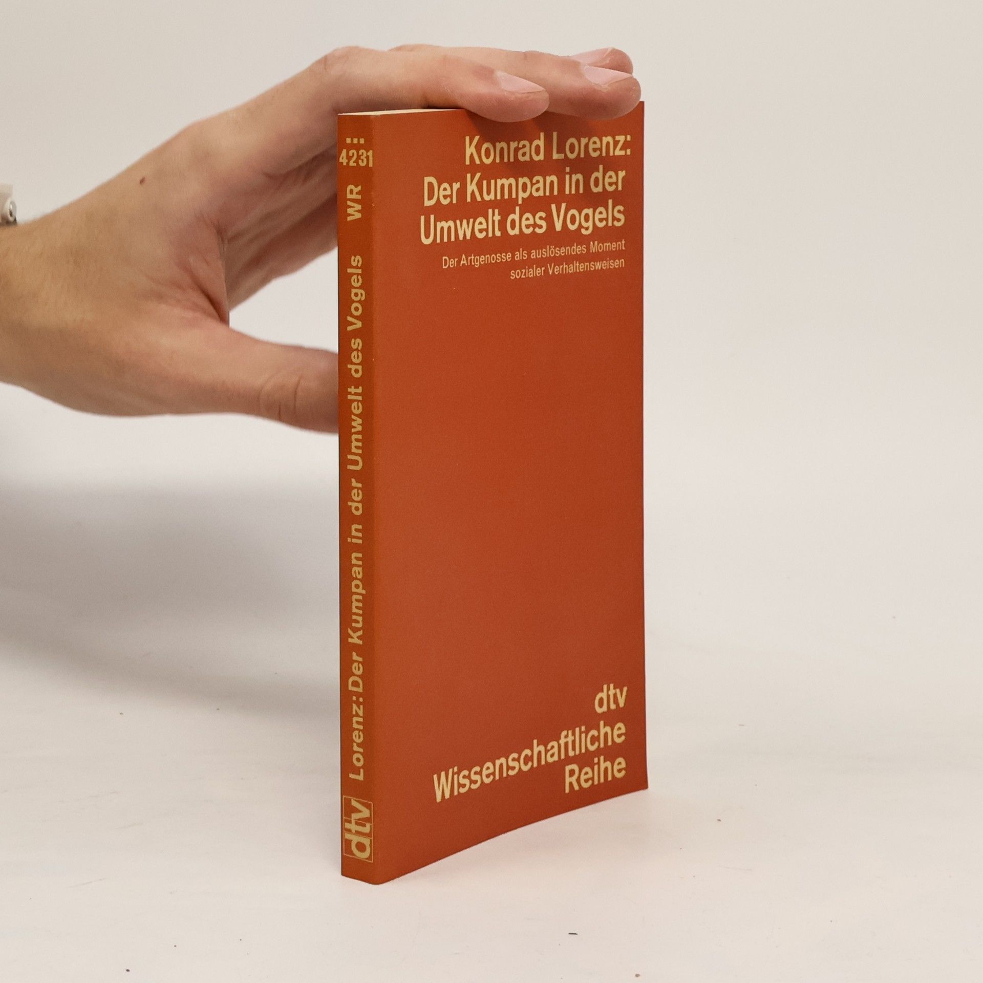 Konrad Lorenz Der Kumpan in der Umwelt des Vogels