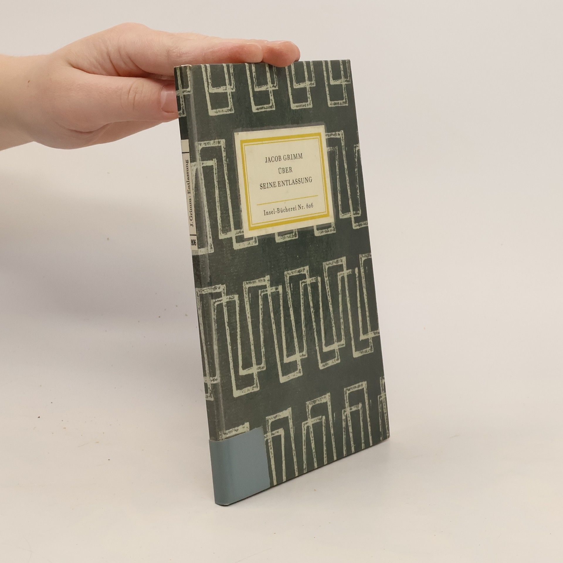 Grimm Jacob Jacob Grimm über seine Entlassung