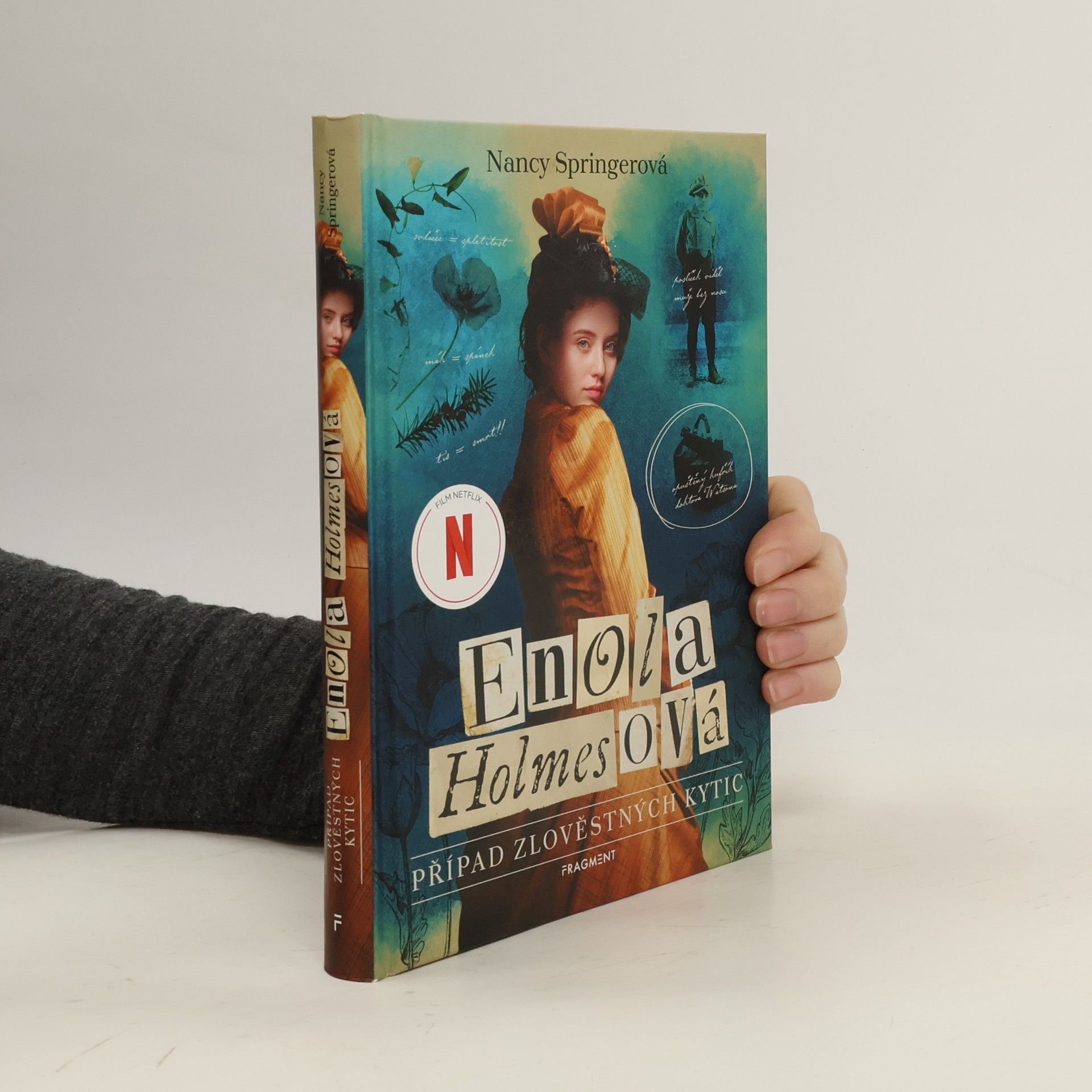 Nancy Springer Případ zlověstných kytic : Enola Holmesová