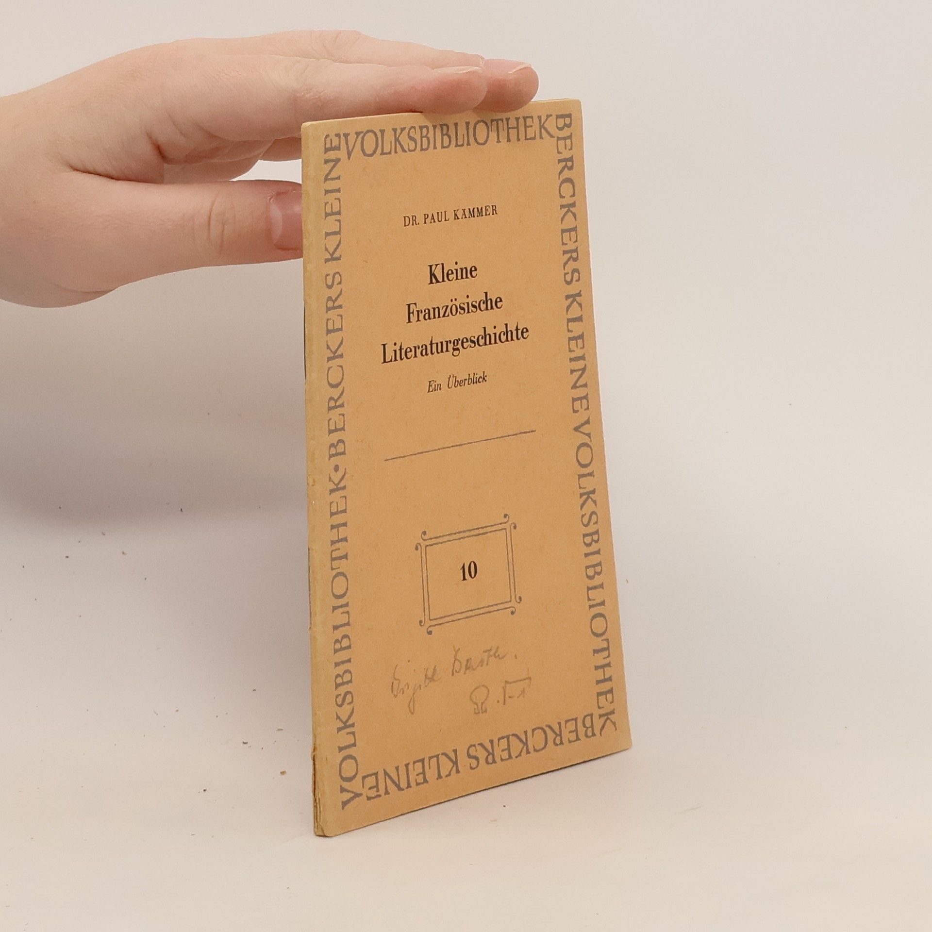 Kleine Englische Literaturgeschichte 10