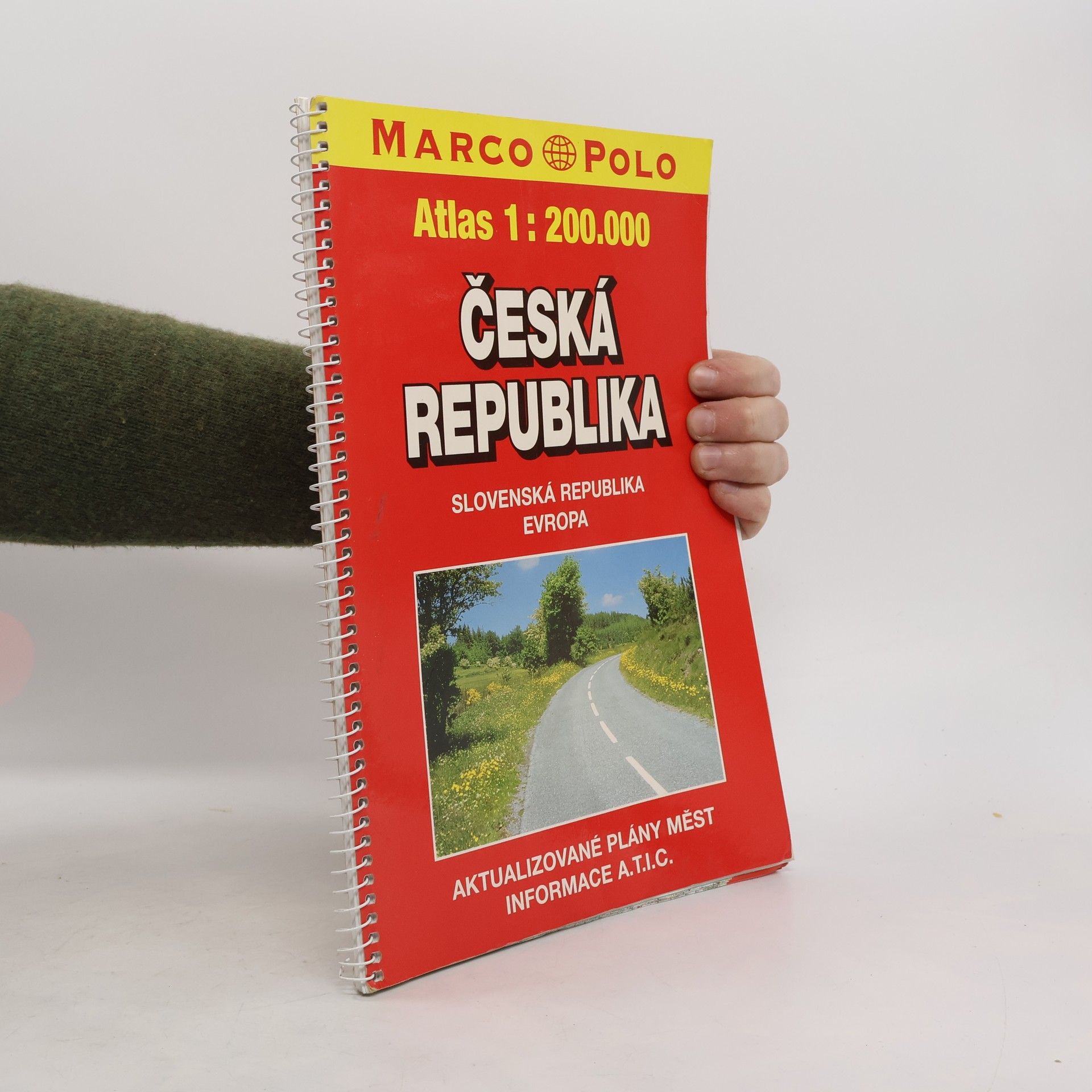 Collectif d'auteurs Atlas 1:200 000. Česká republika, Slovenská republika, Evropa