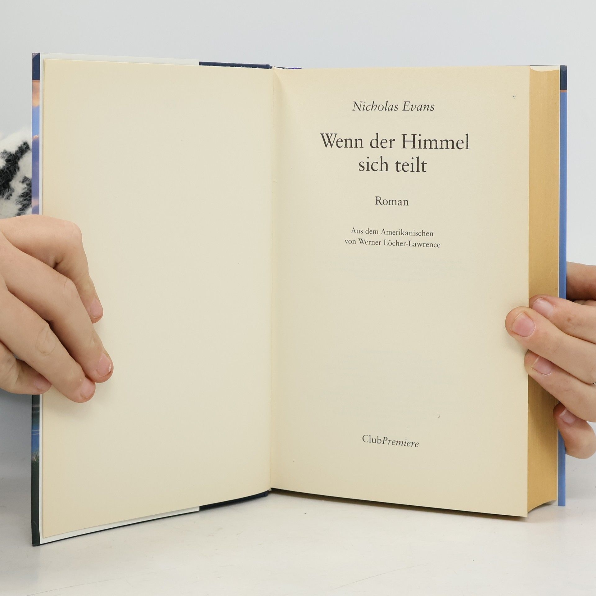 Nicholas Evans Wenn der Himmel sich teilt