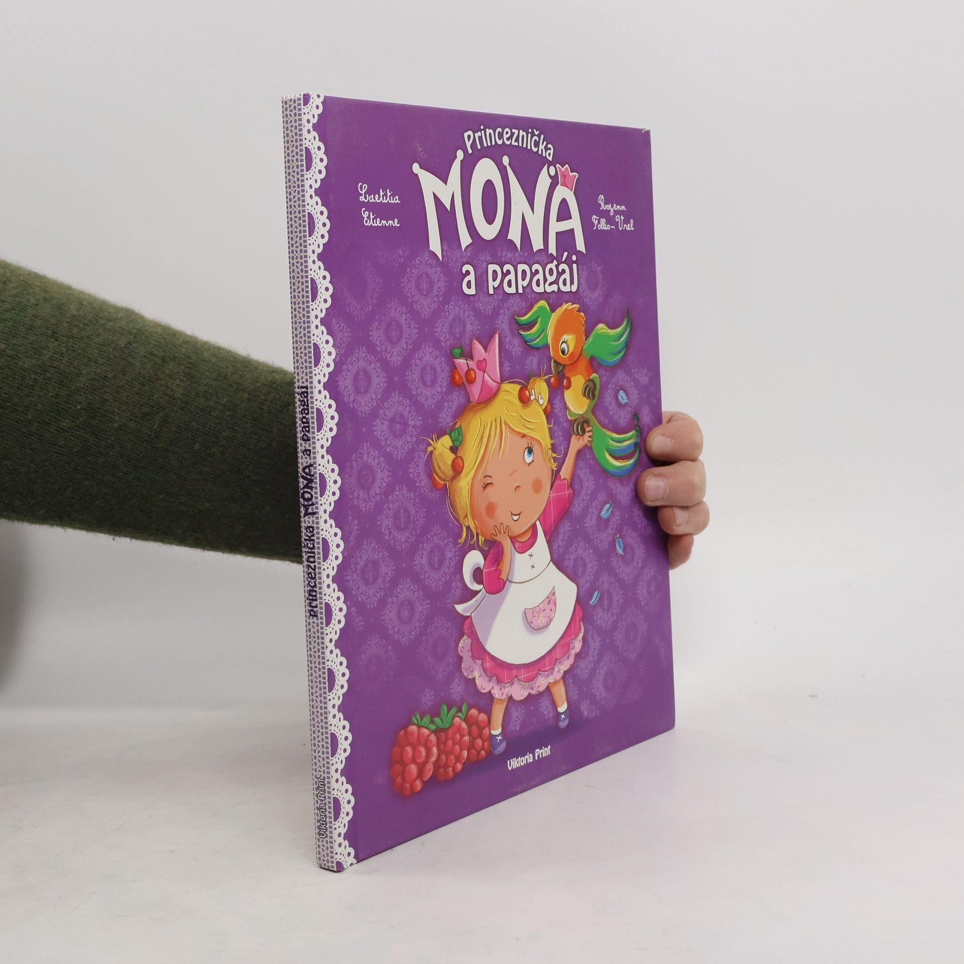 Follio Vrel Royenn Etienne Laetitia Princeznička Mona a papagáj (veľký formát)