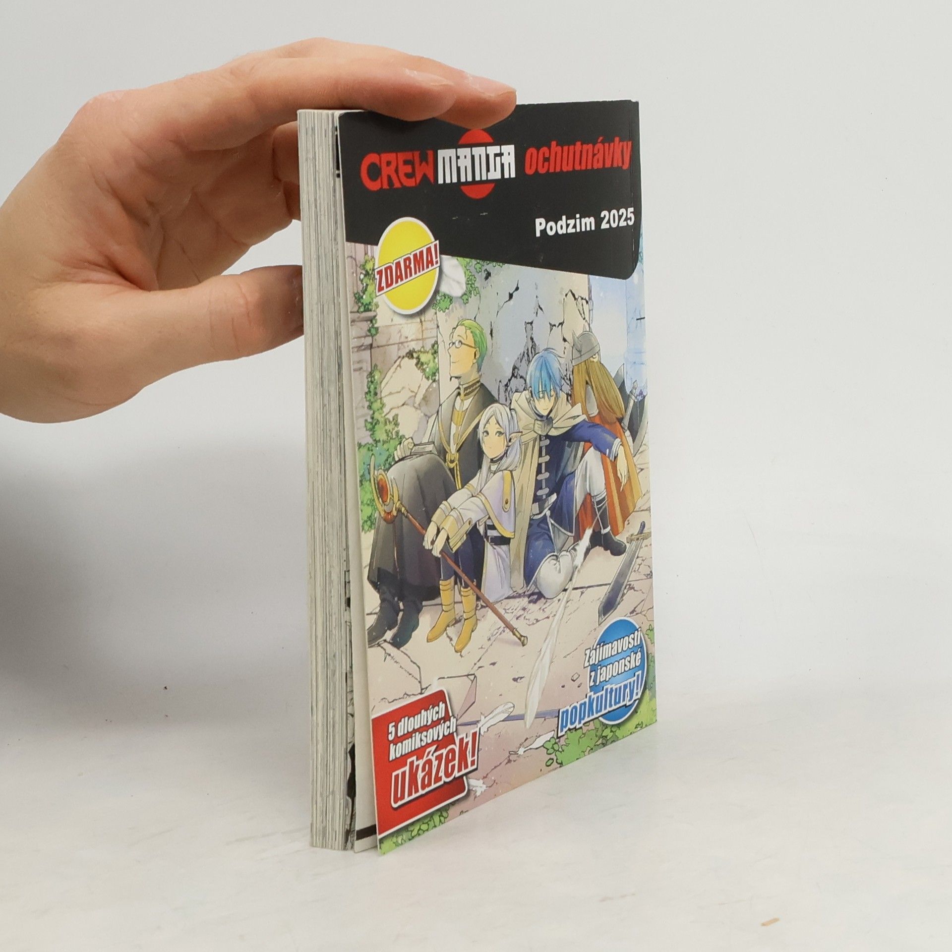 Autores varios Crew manga ochutnávky. Podzim 2025