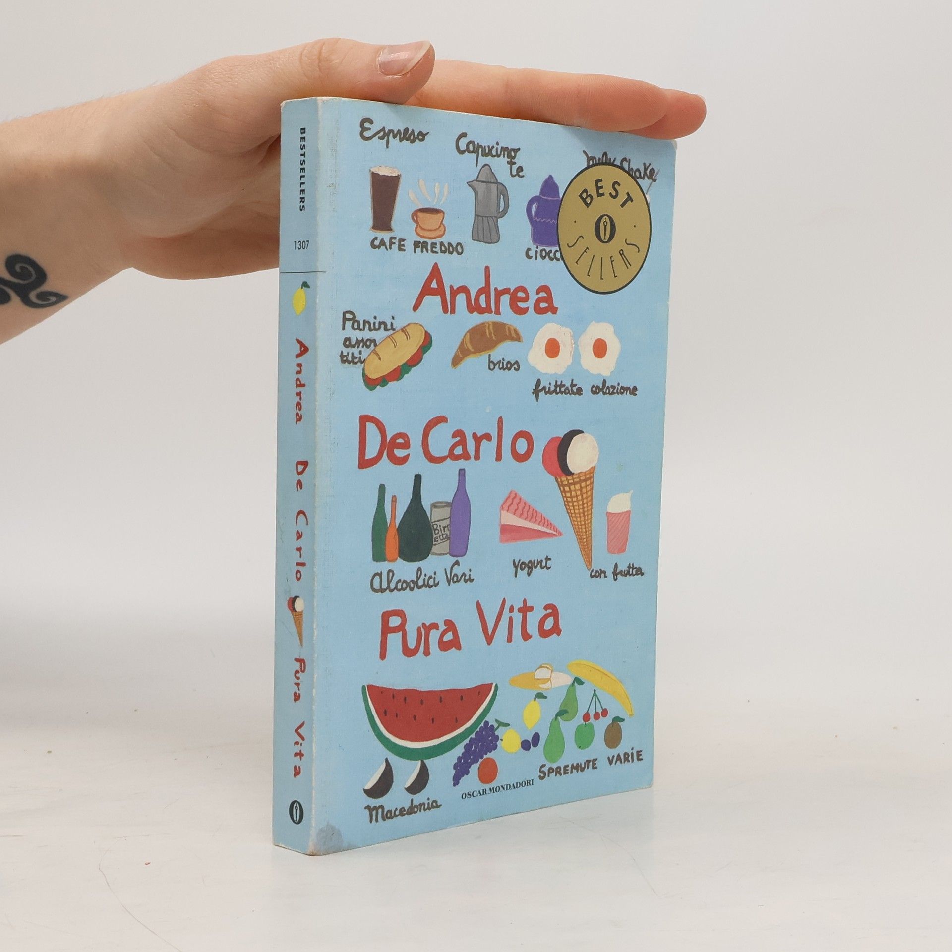 Andrea De Carlo Pura vita - italienische Ausgabe