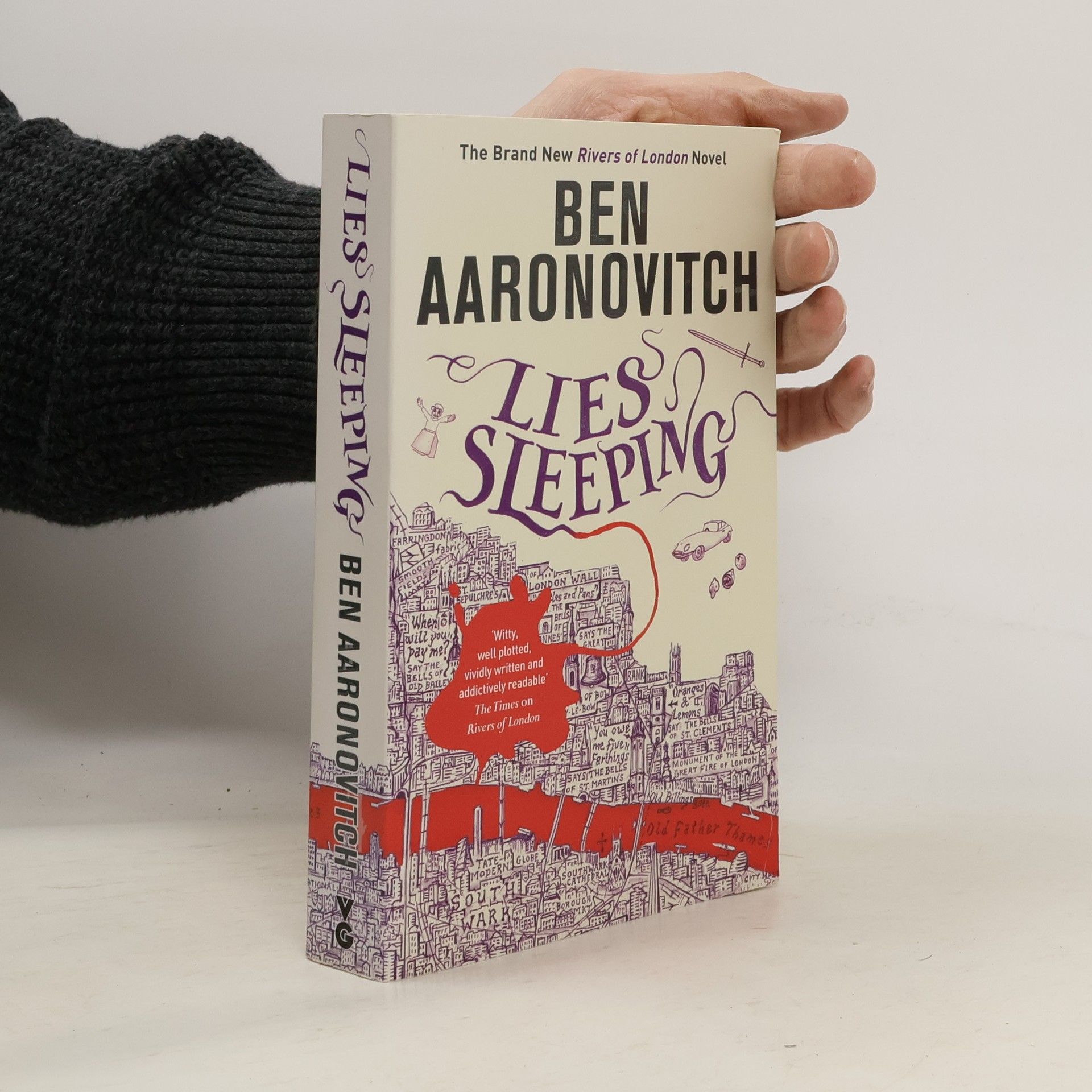 Ben Aaronovitch Lies Sleeping