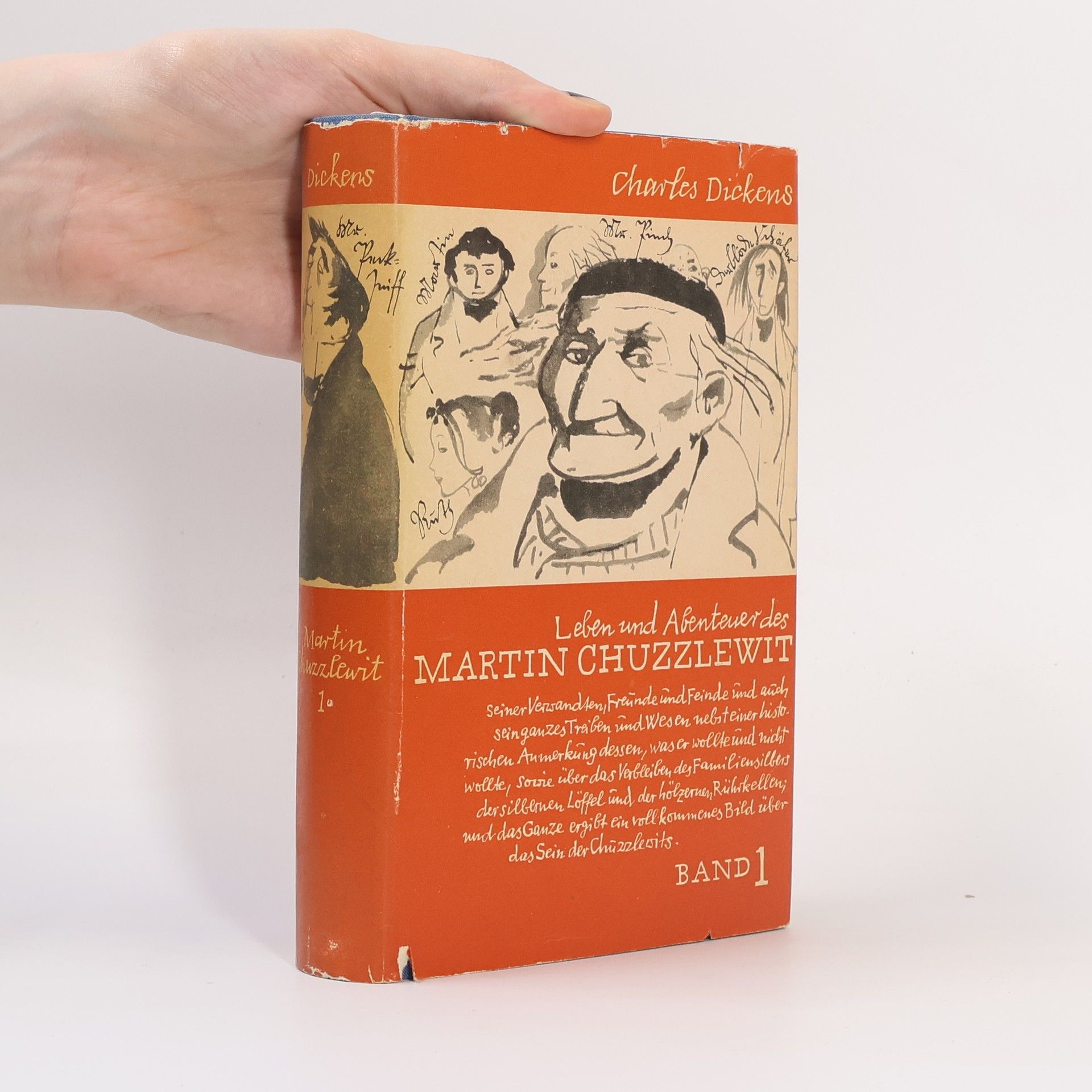 Charles Dickens Leben und Abenteuer des Martin Chuzzlewit. Band 1