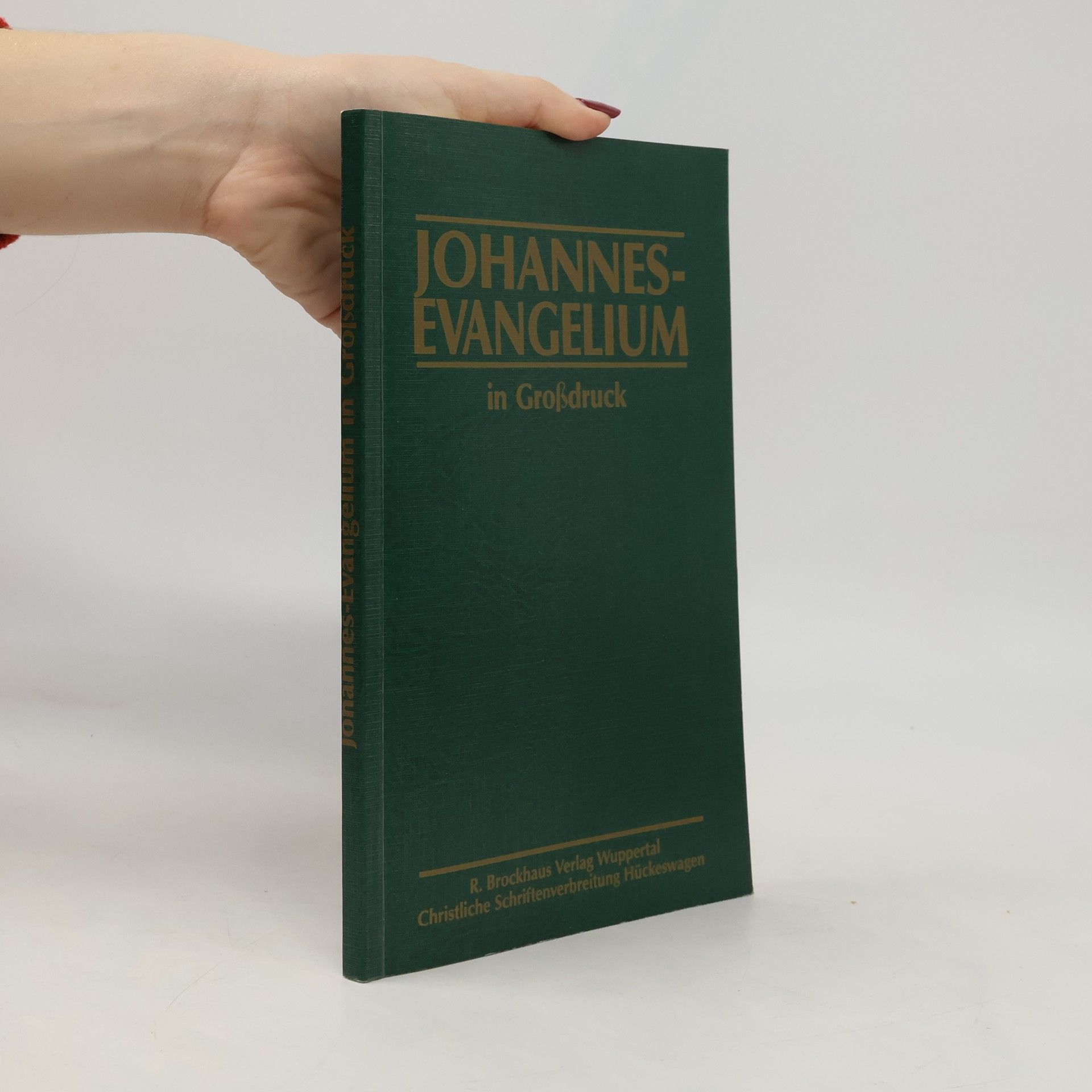 Johannes (Evangelist) Johannes-Evangelium: Großdruck