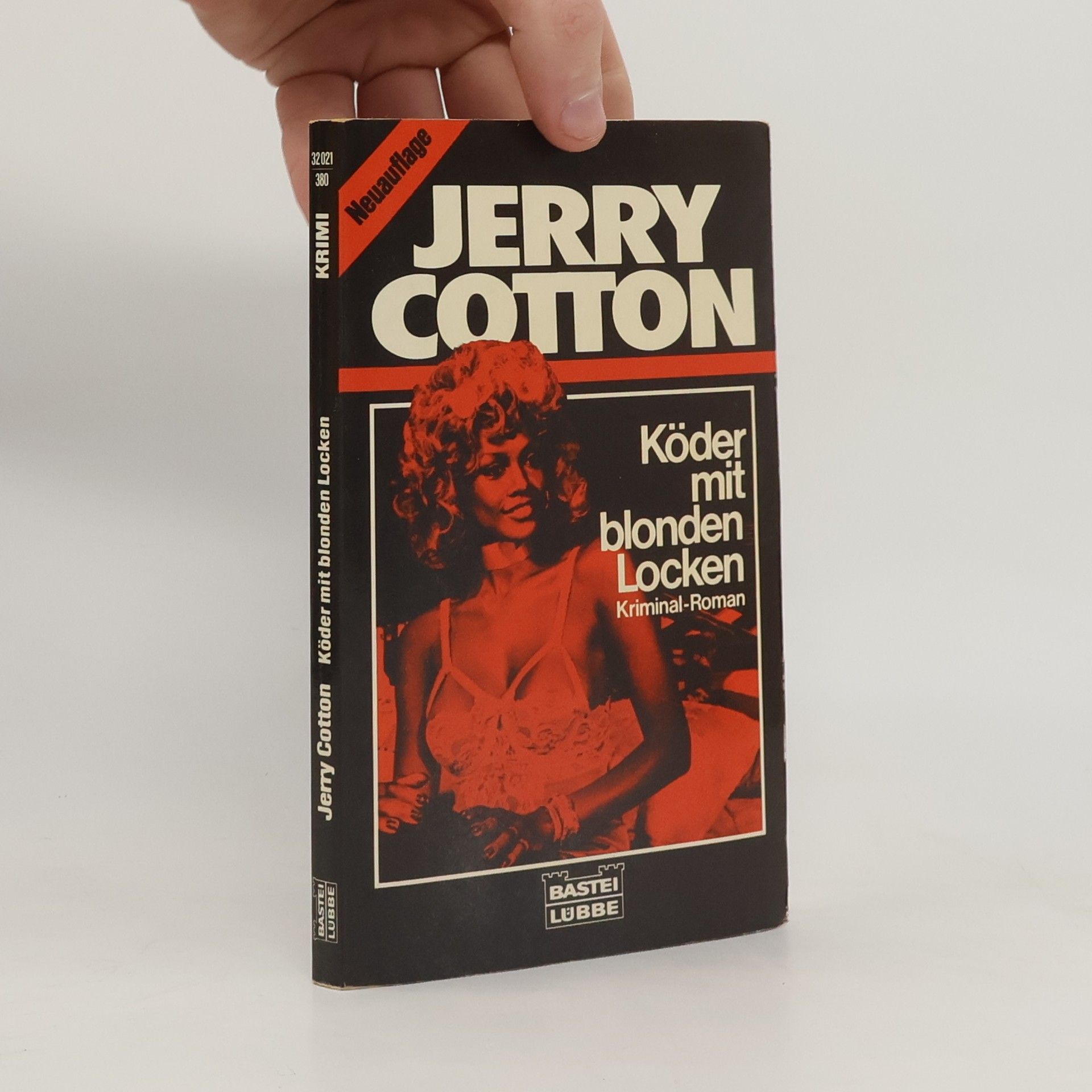 Jerry Cotton Köder mit blonden Locken