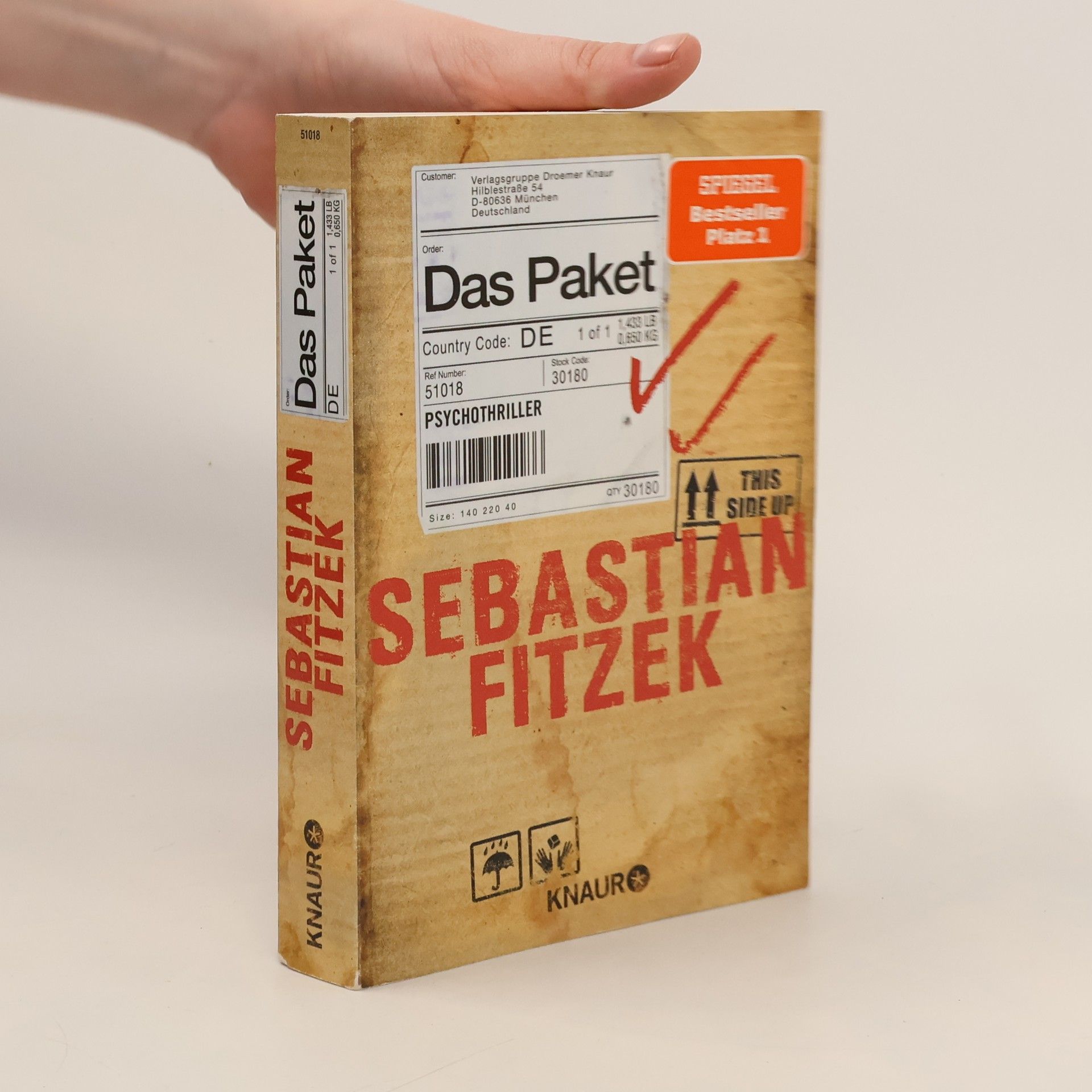 Sebastian Fitzek Das Paket