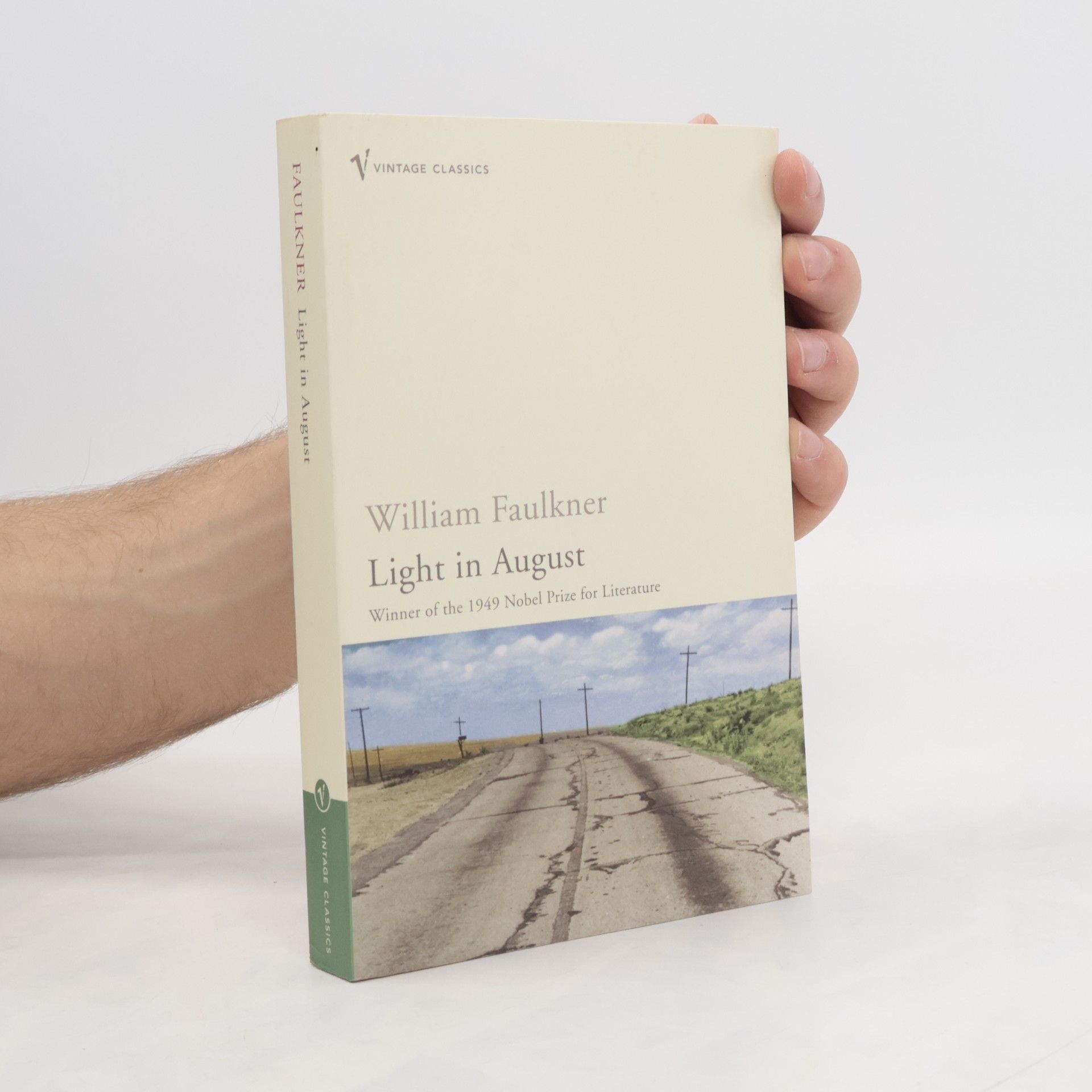 William Faulkner Light in August. Licht im August, engl. Ausgabe