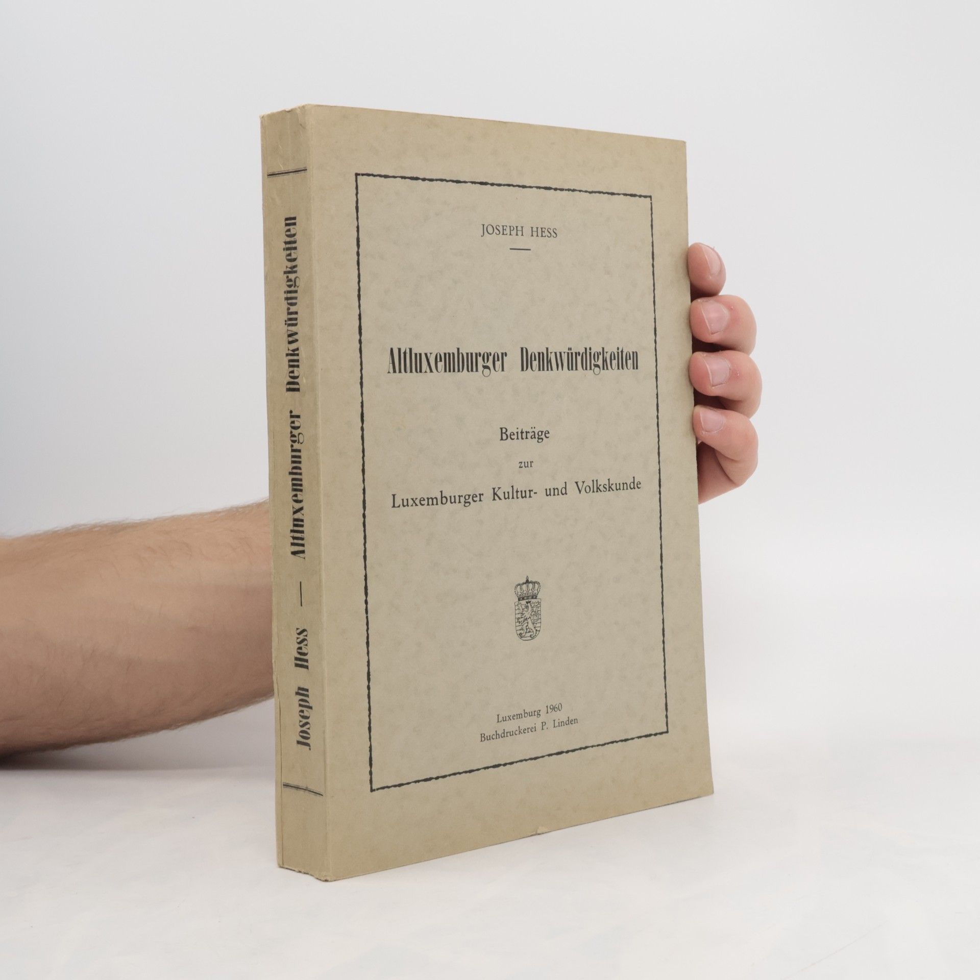 Altluxemburger Denkwürdigkeiten