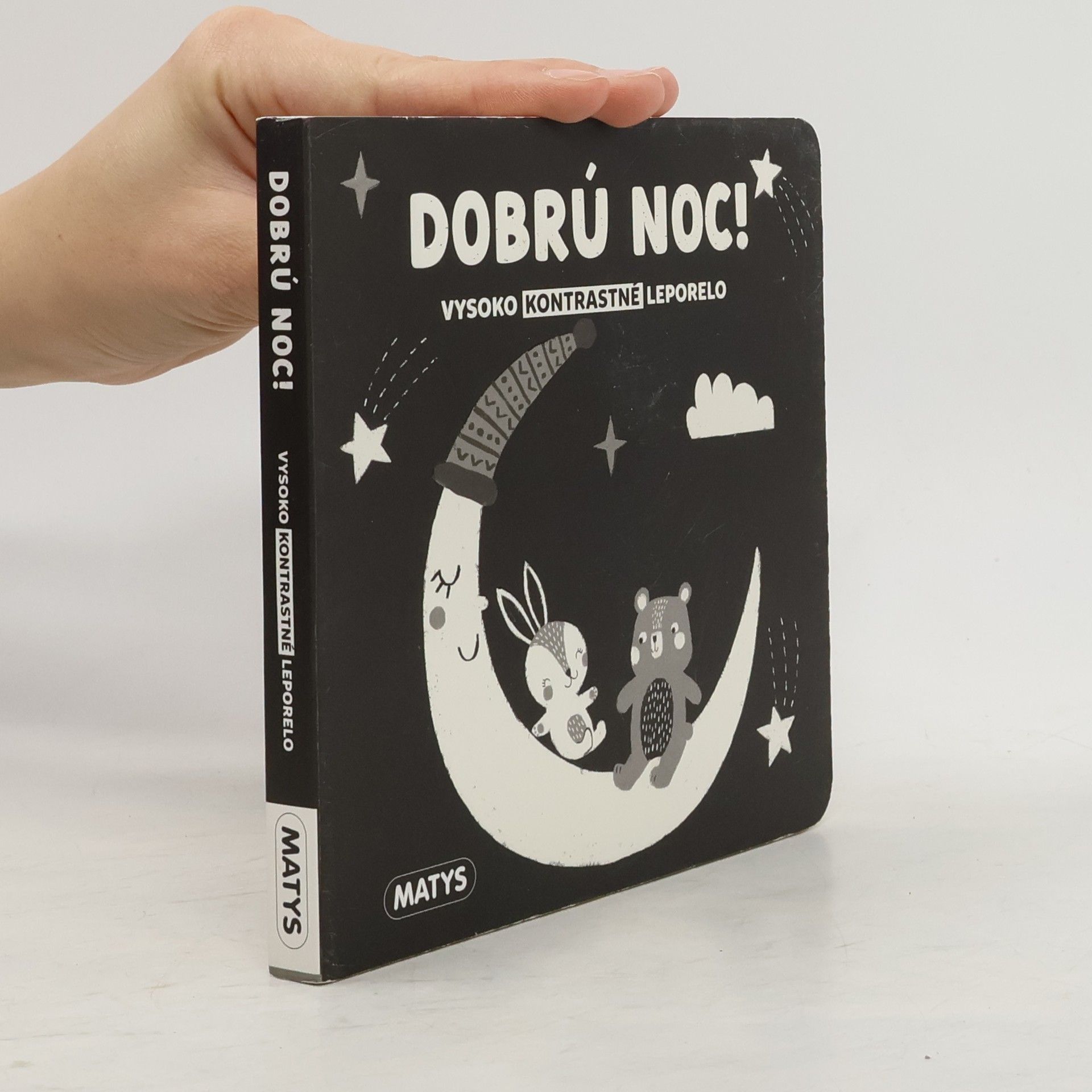 Kolektiv autorů Kontrastné leporelo - Dobrú noc!