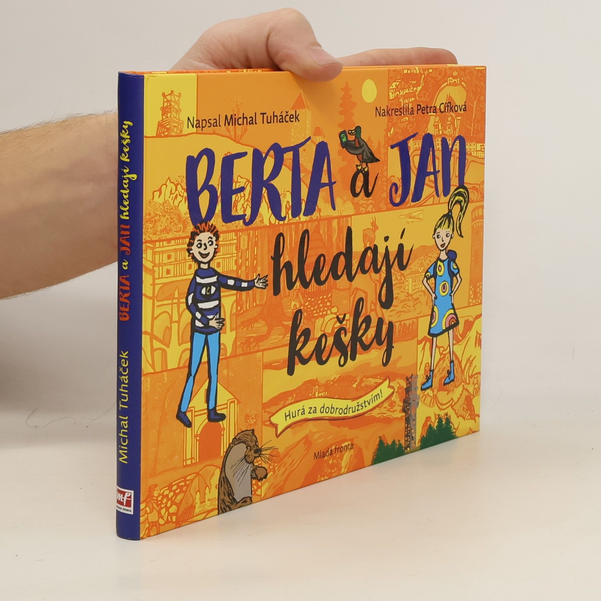 Berta a Jan hledají kešky