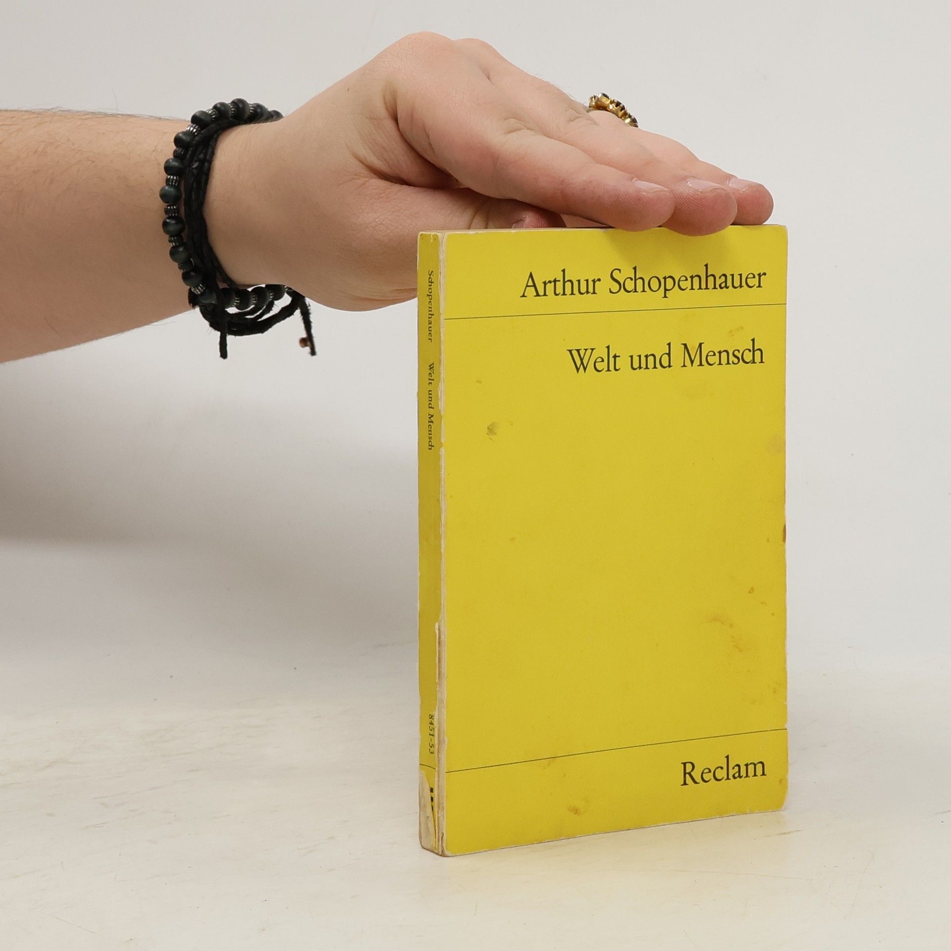 Arthur Schopenhauer Welt und Mensch