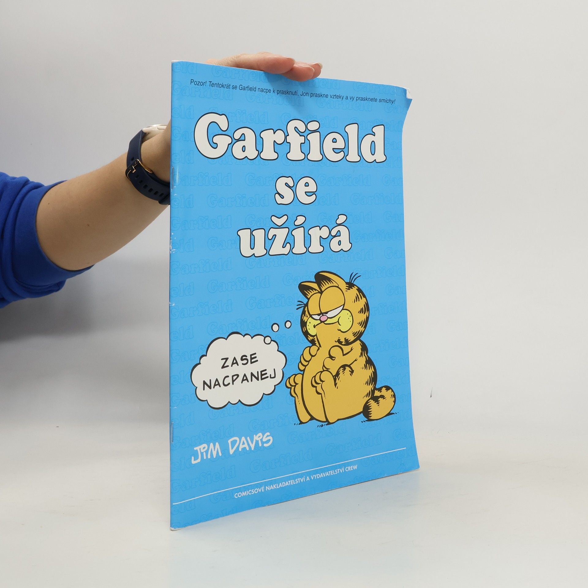 Jim Davis Garfield se užírá