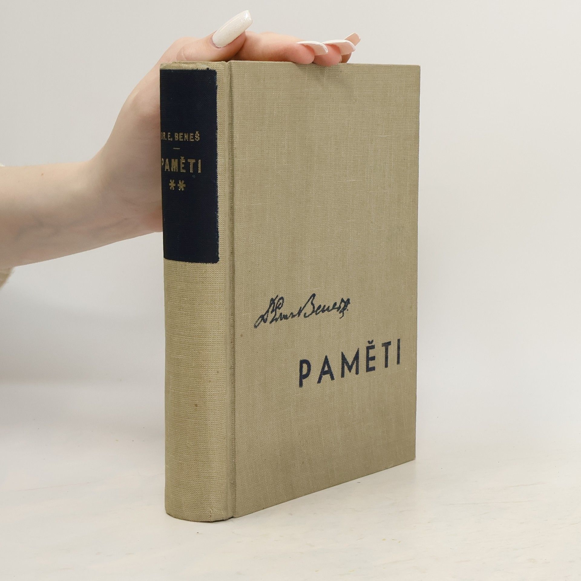 Edvard Beneš Paměti. Část II.