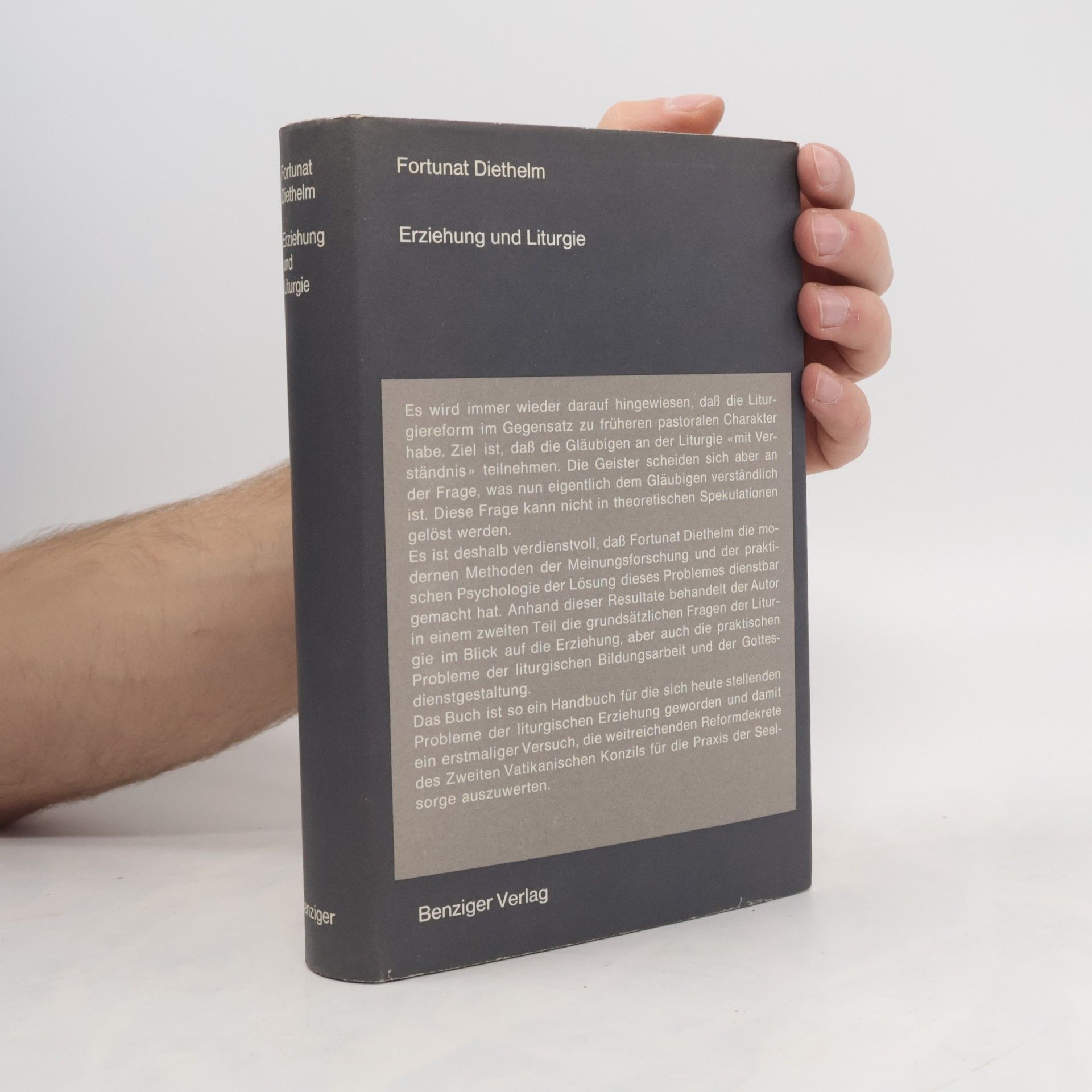 Fortunat Diethelm Erziehung und Liturgie