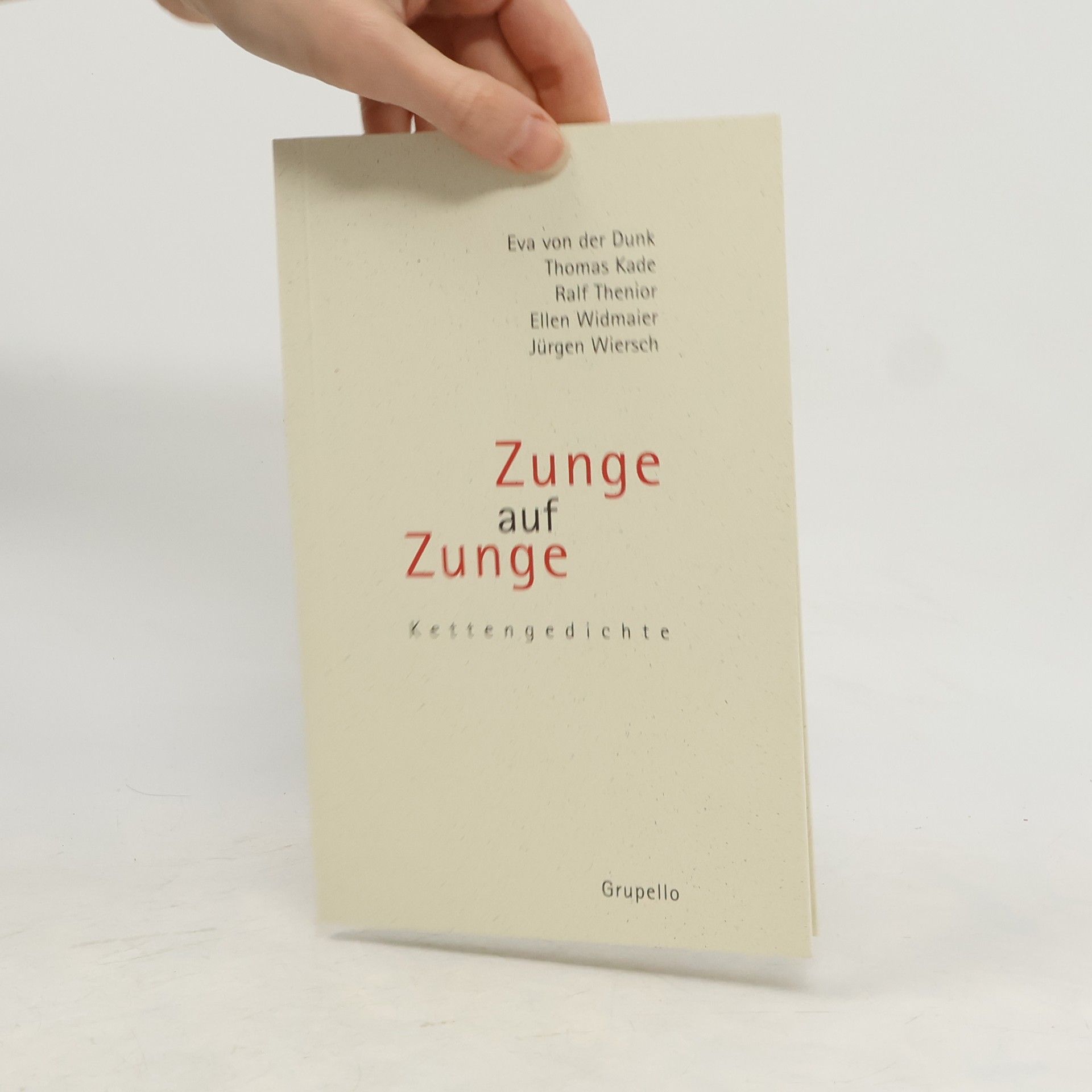 Zunge auf Zunge. Kettengedichte