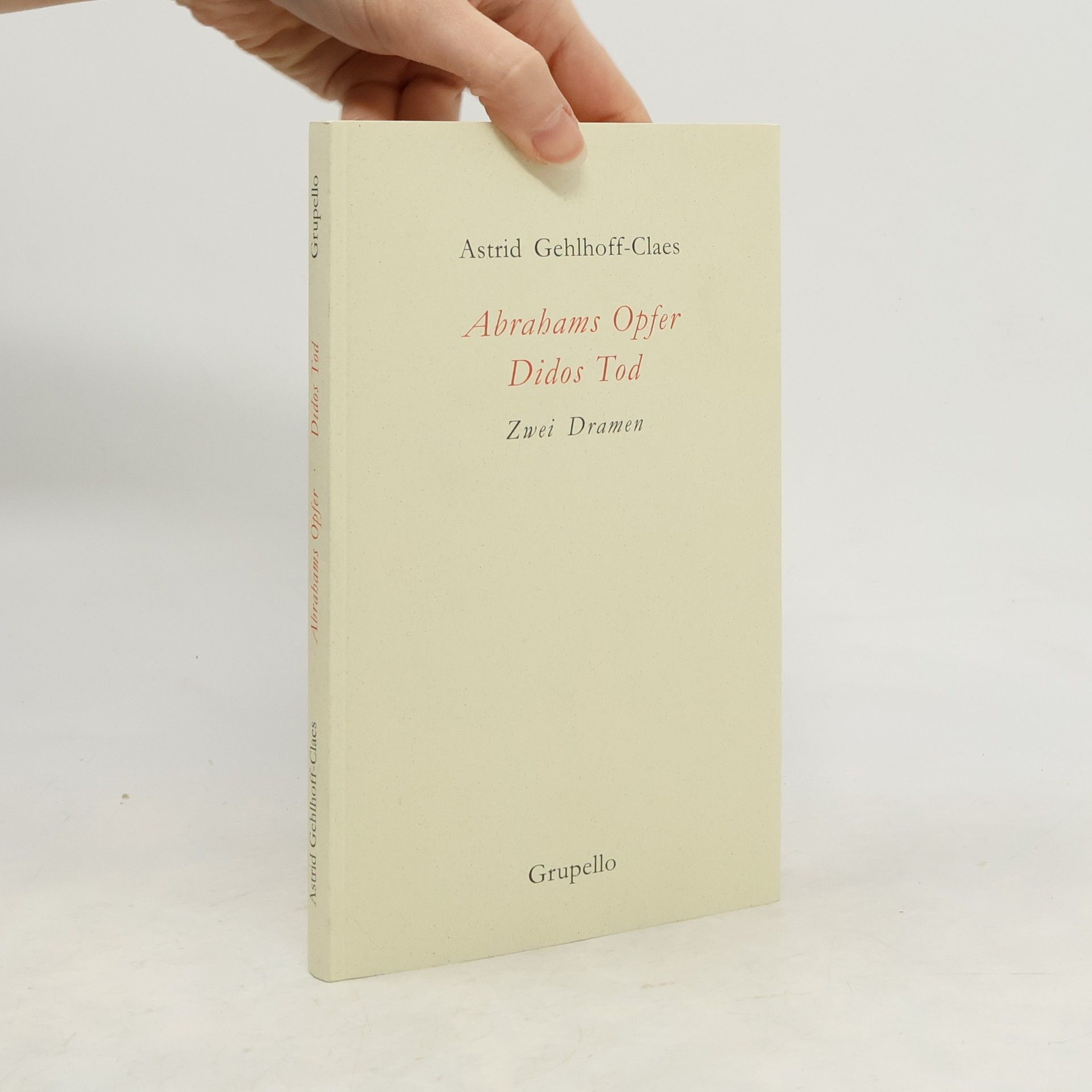 Astrid Gehlhoff Claes Abrahams Opfer / Didos Tod