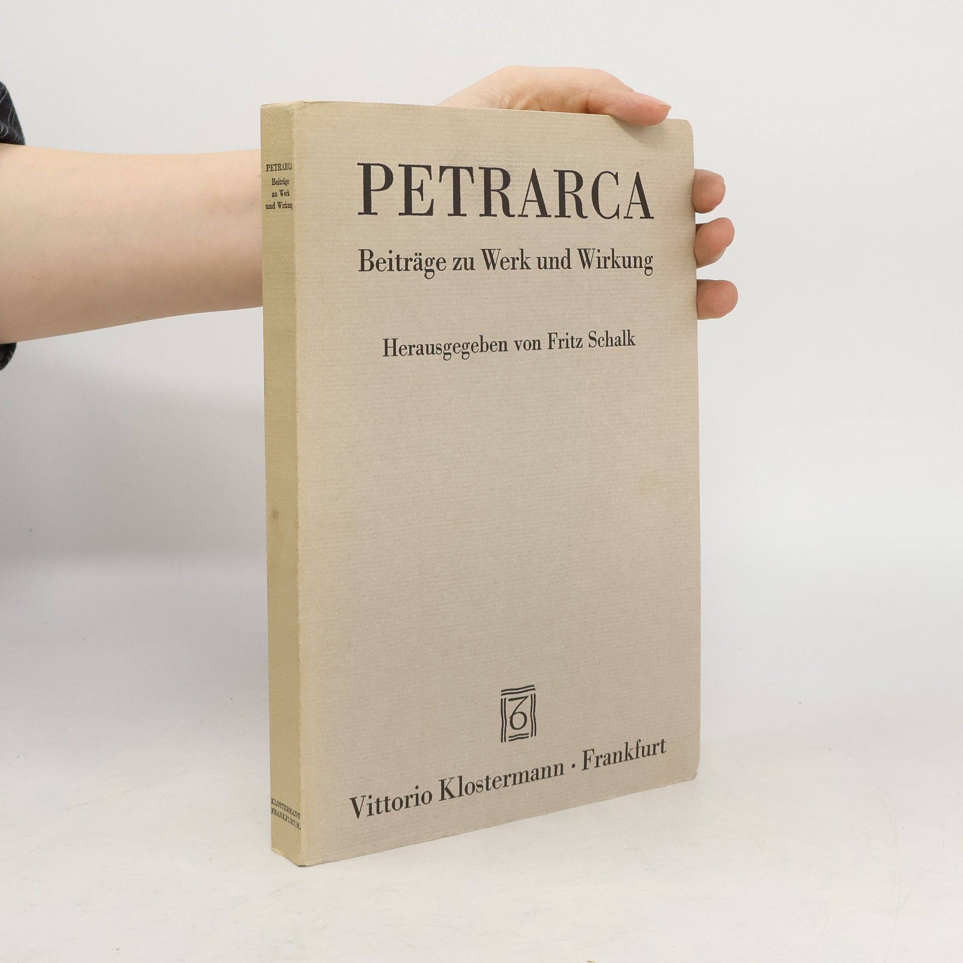 Fritz Schalk Petrarca