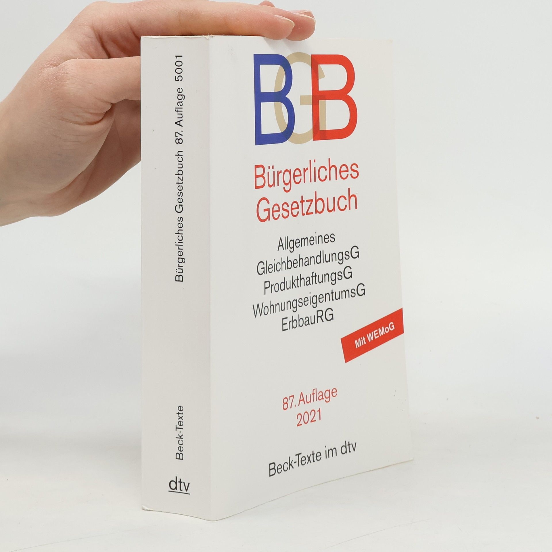 Autorenkollektiv Bürgerliches Gesetzbuch. 87. Auflage 2021