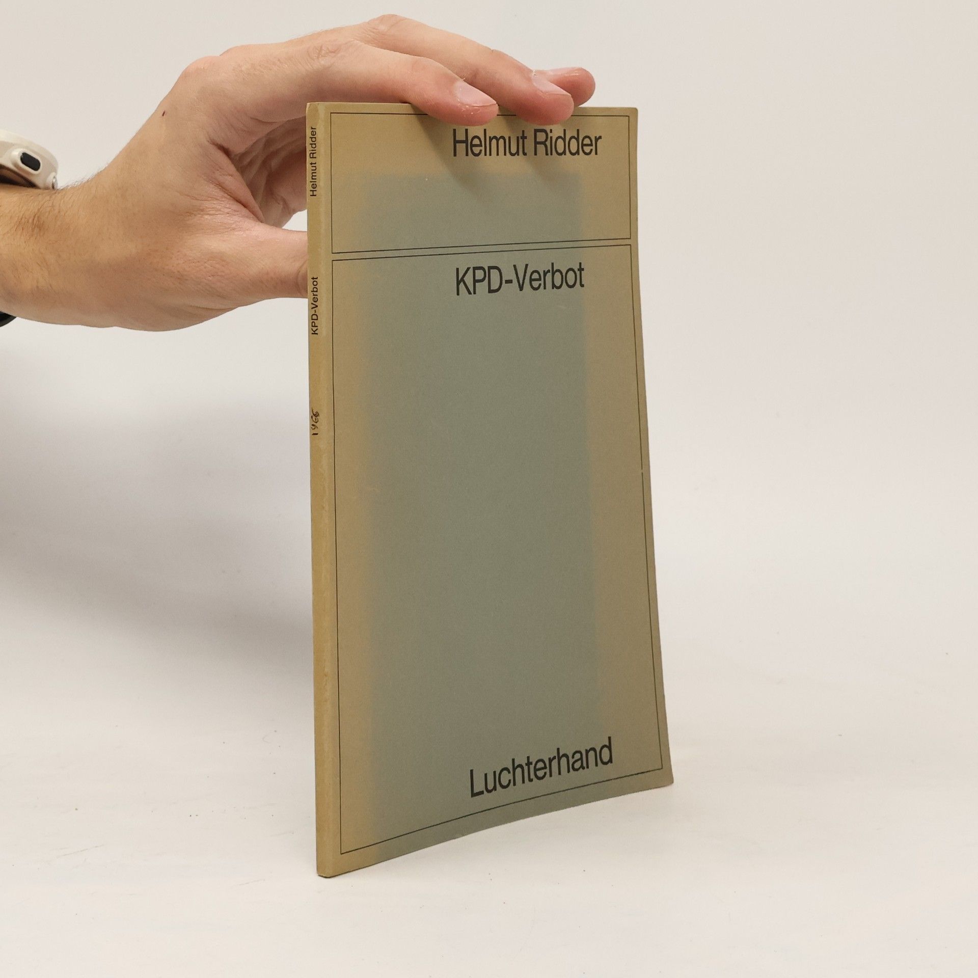 Aktuelle Rechtsfragen des KPD-Verbot