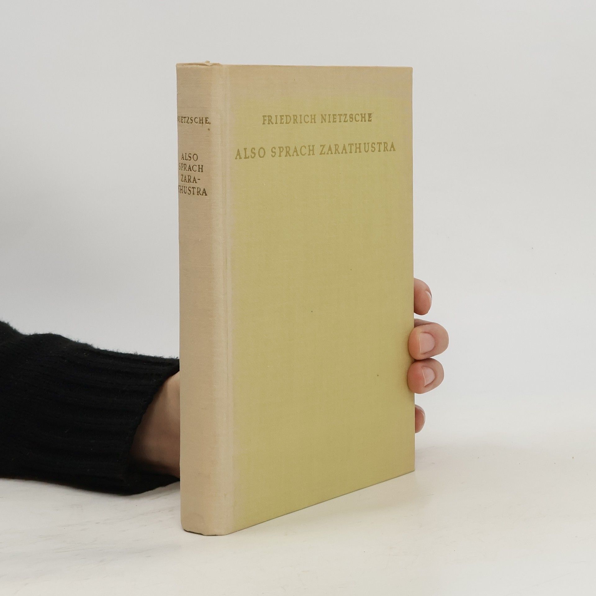 Friedrich Nietzsche Also Sprach zarathustra