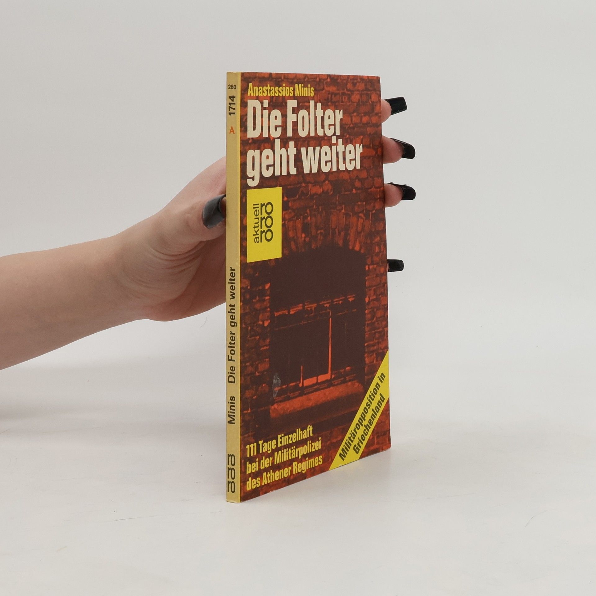 Anastassios Minis Die Folter geht weiter