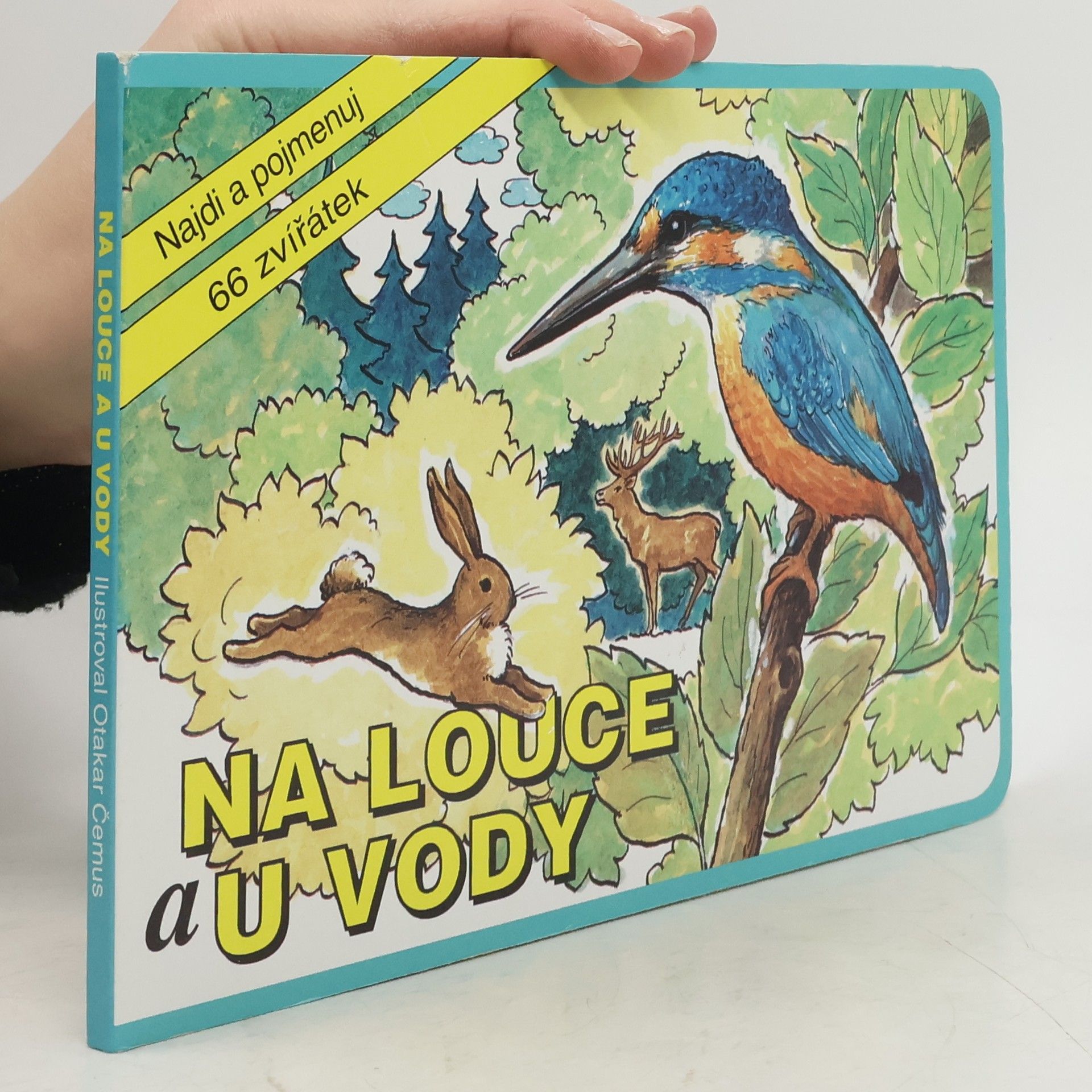 Otakar Čemus Na louce a u vody : najdi a pojmenuj 66 zvířátek