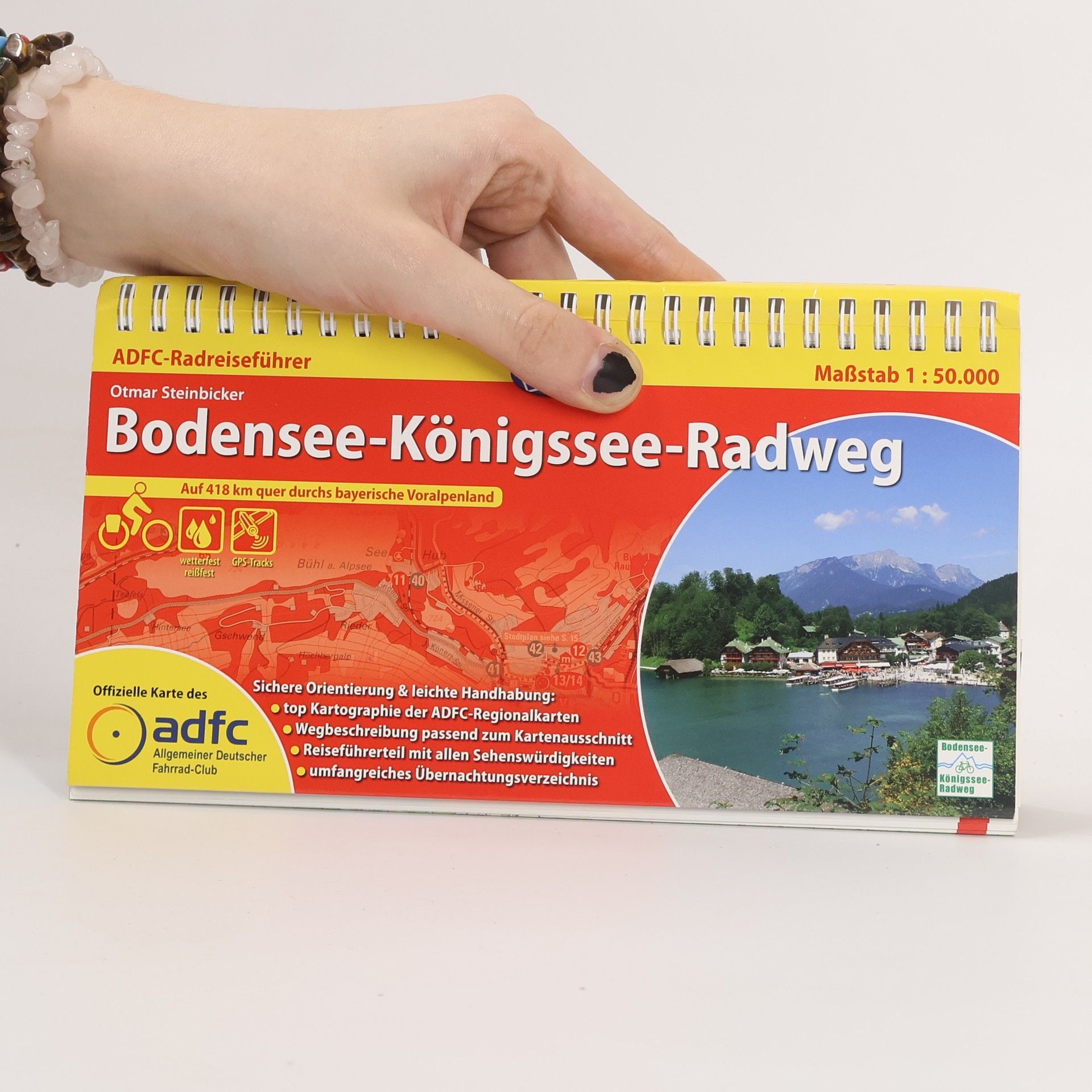 Otmar Steinbicker ADFC-Radreiseführer: Bodensee-Königssee-Radweg