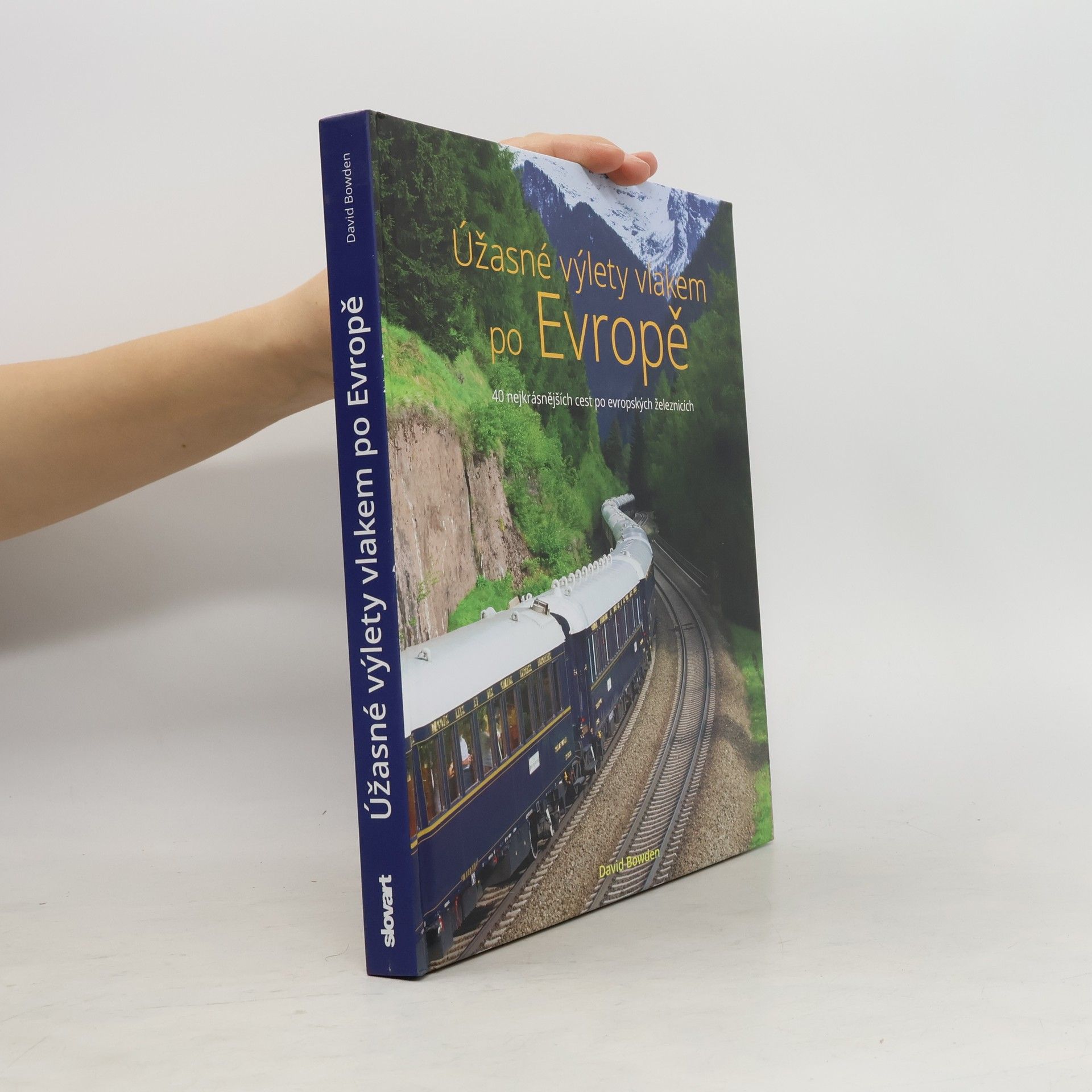 David Bowen Úžasné výlety vlakem po Evropě