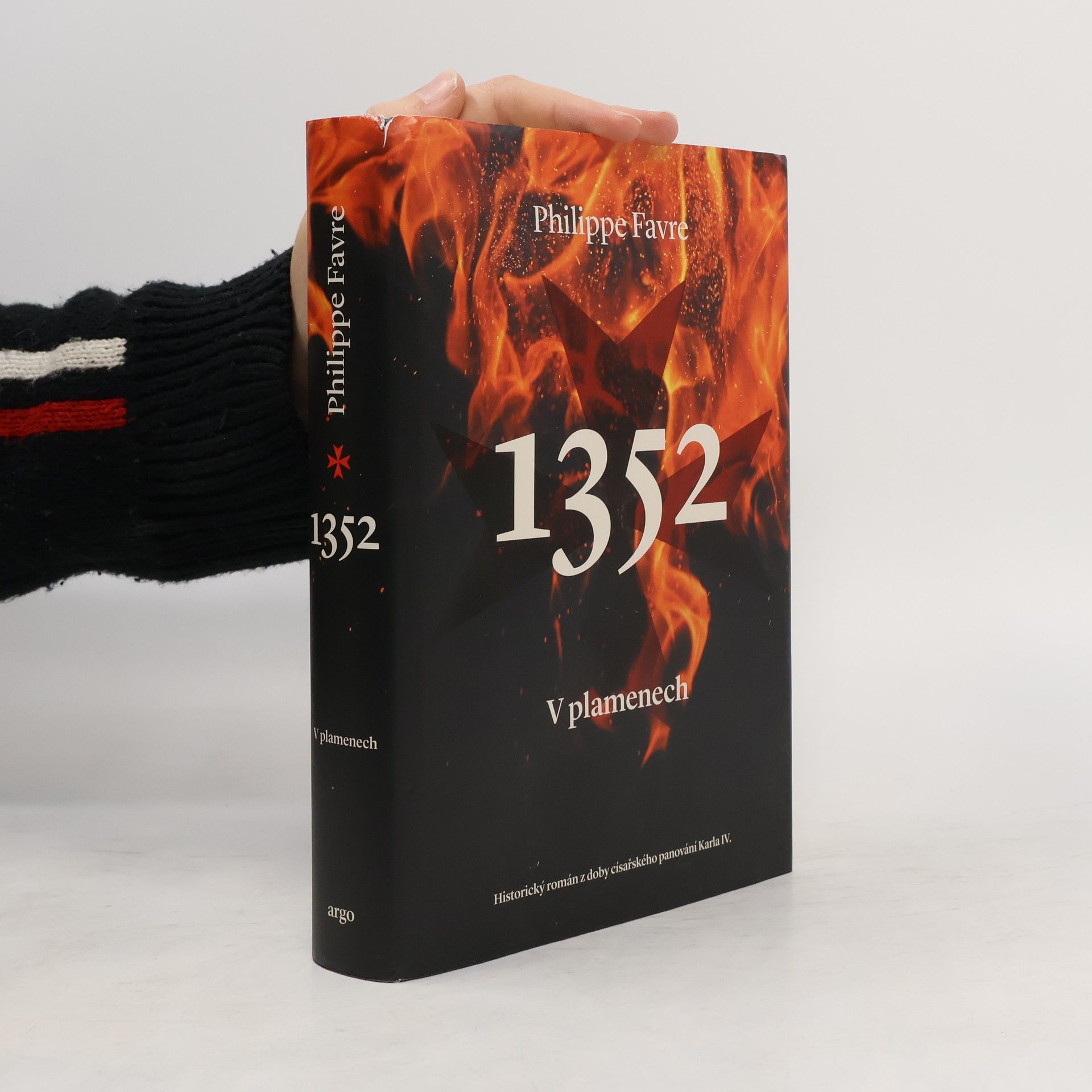 1352. V plamenech. Historický román z doby císařského panování Karla IV.