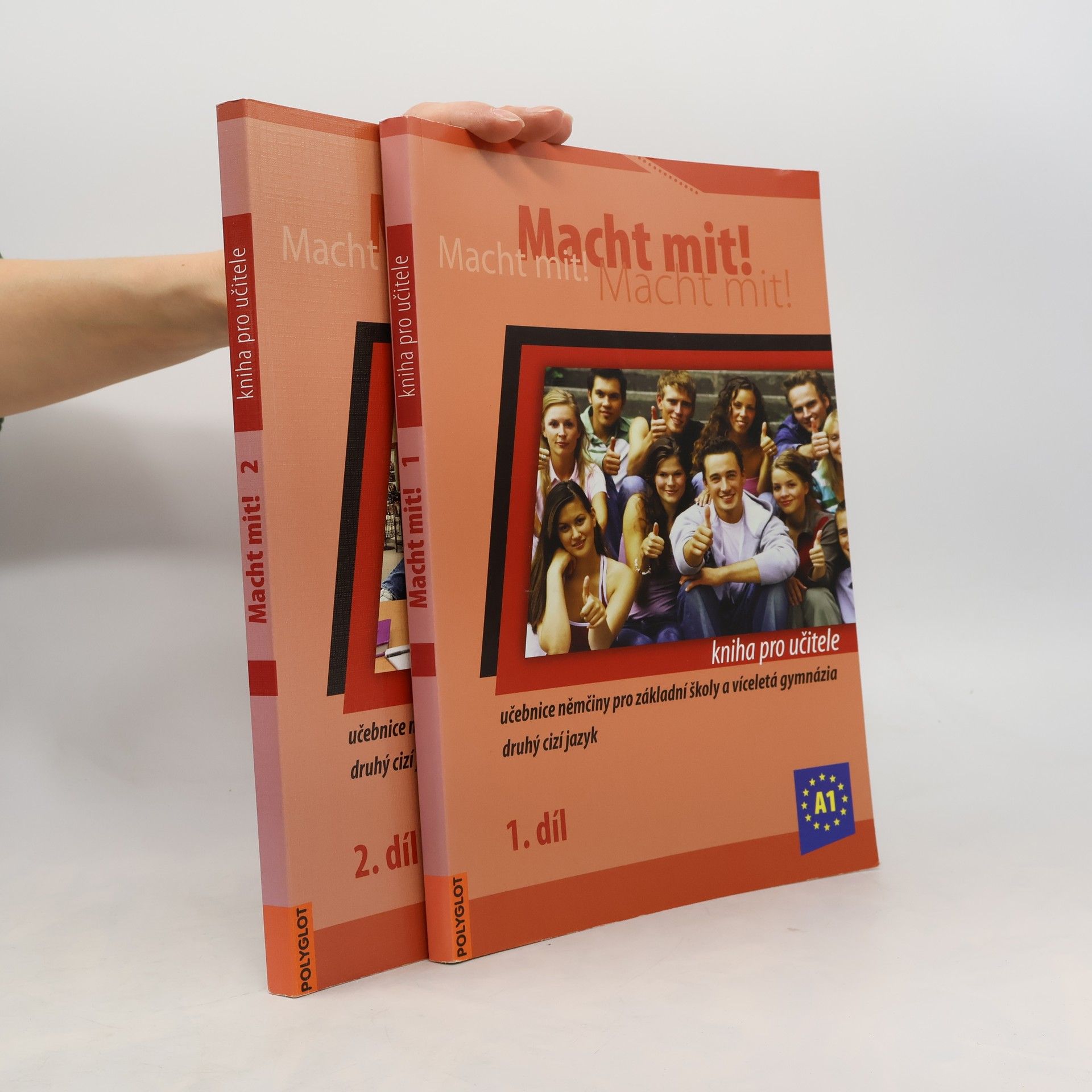 Various authors Mach mit! Učebnice němčiny pro základní školy a víceletá gymnázia - druhý cizí jazyk (Díl 1 + 2)