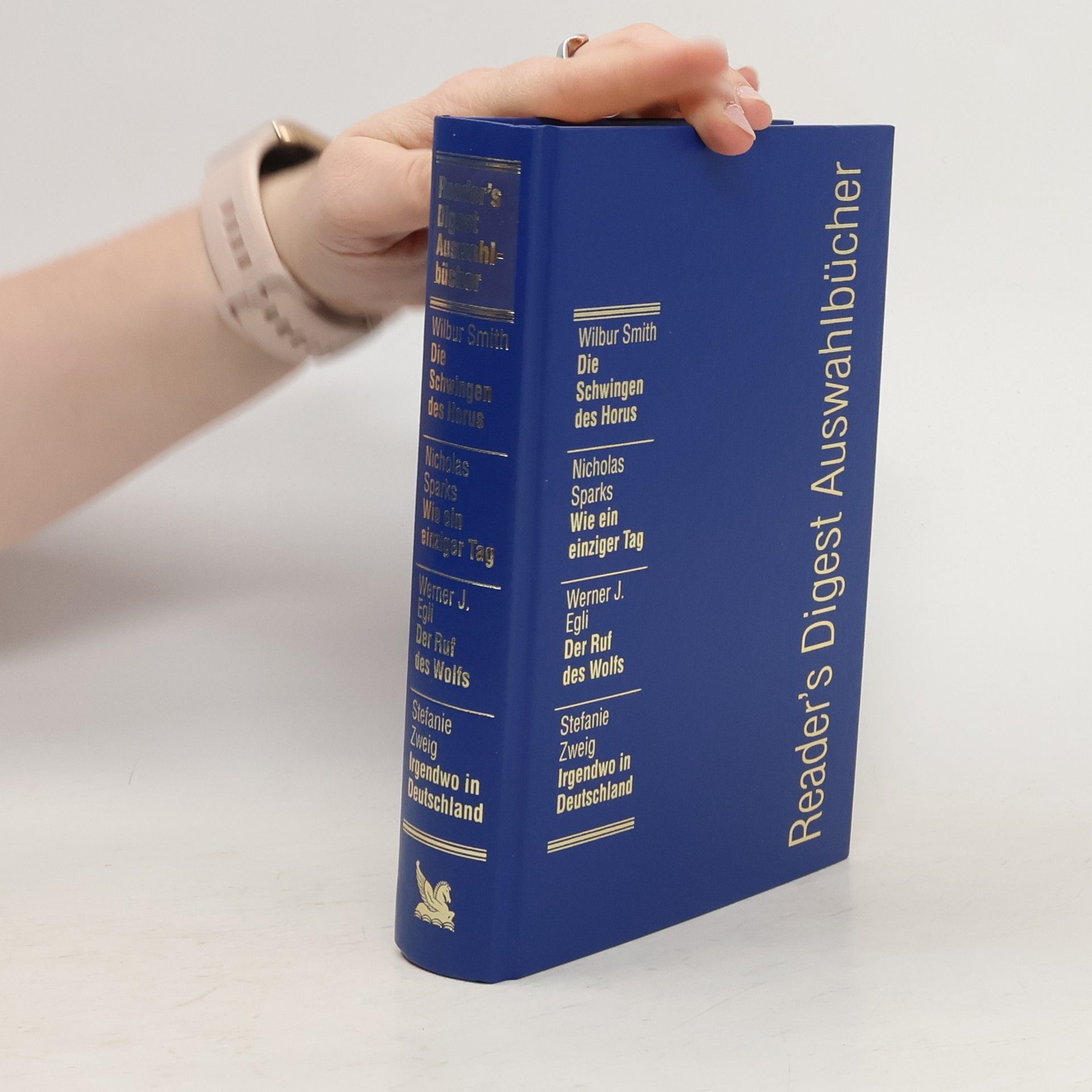 Autorenkollektiv Reader's Digest Auswahlbücher. Die Schwingen des Horus, Wie ein einziger Tag, Der Ruf des Wolfs, Ingerdwo in Deutschland