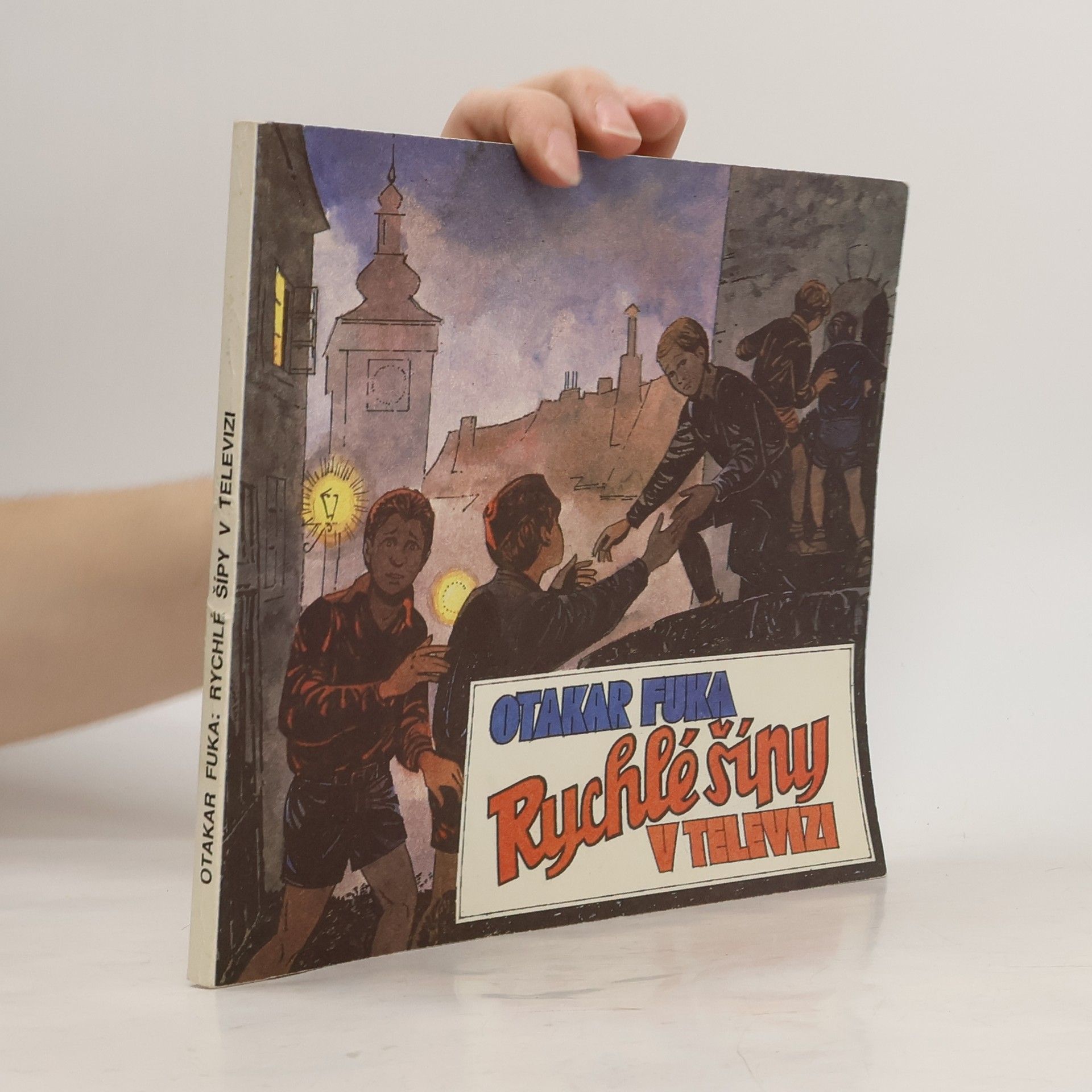 Rychlé šípy v televizi. Reportáže a rozhovory o natáčení televizního seriálu podle románů Jaroslava Foglara Záhada hlavolamu a Stínadla se bouří