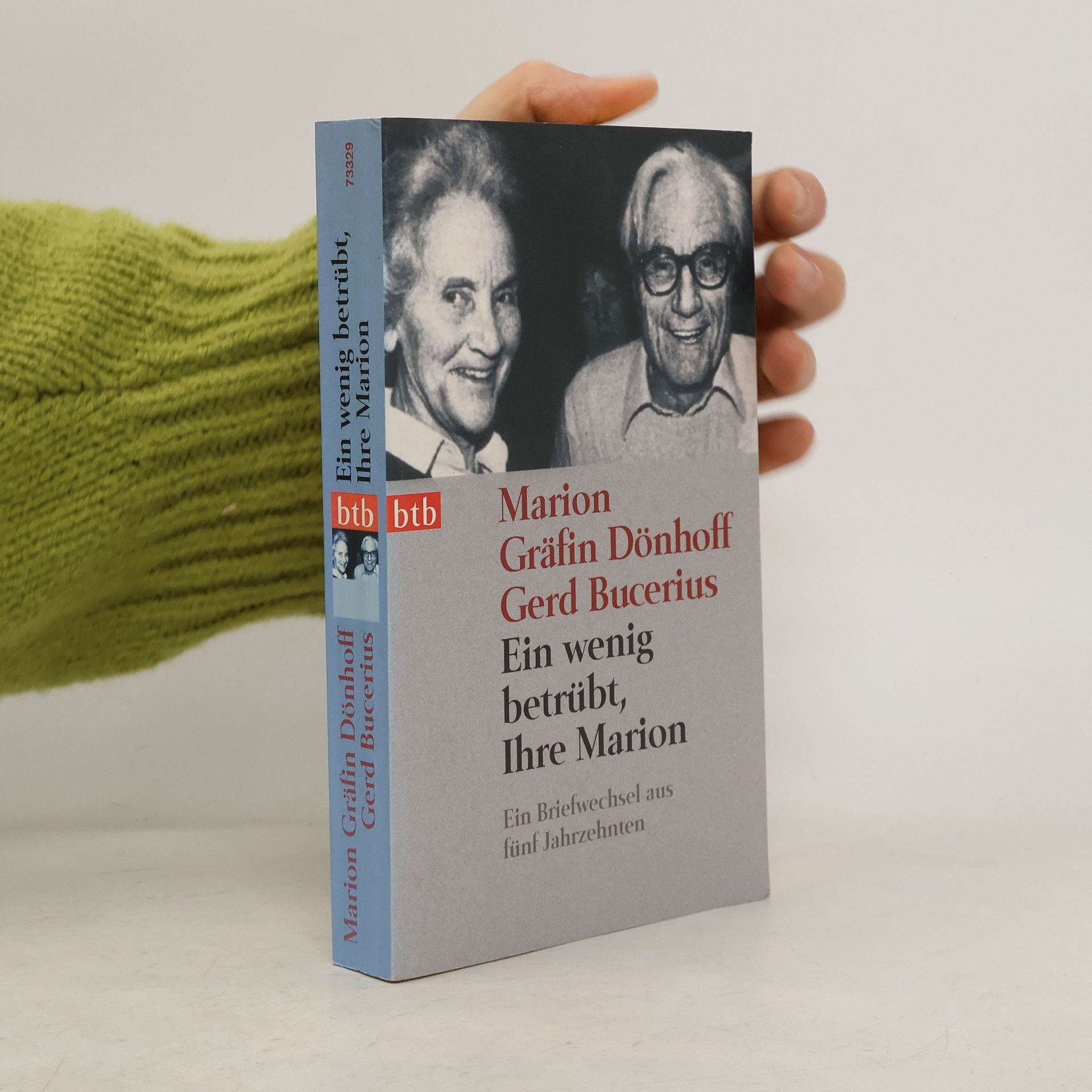 Ein wenig betrübt, Ihre Marion