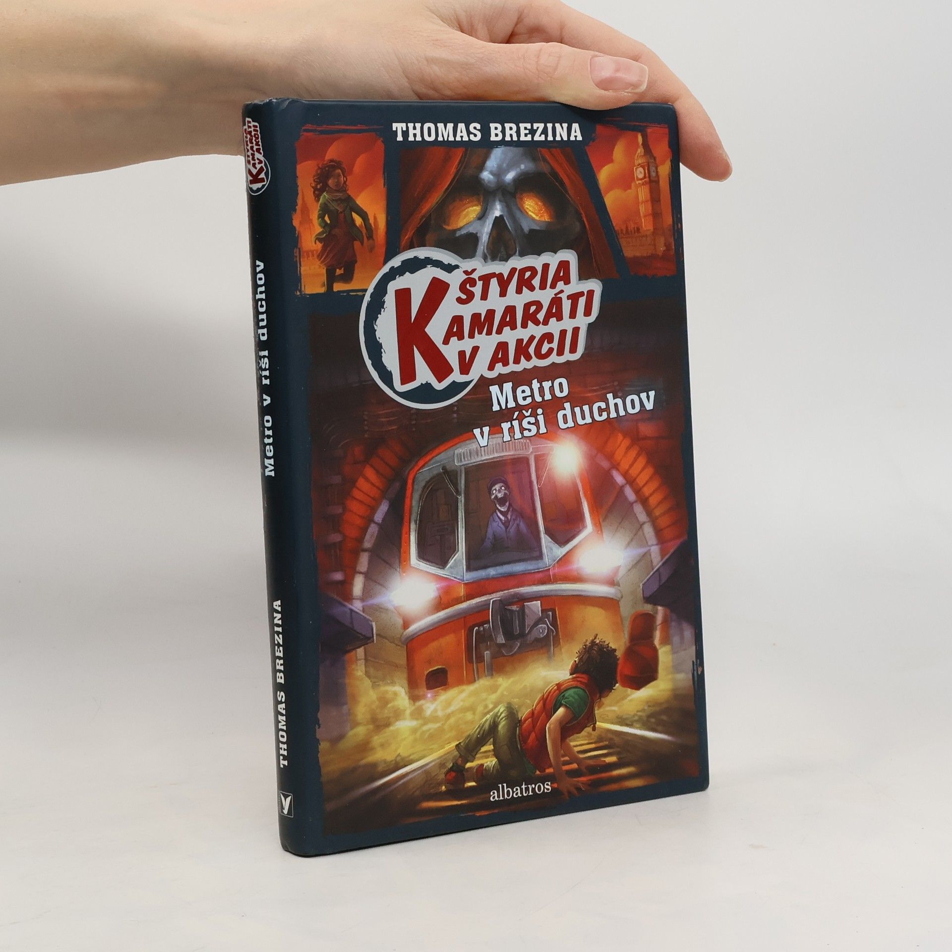 Thomas Brezina Štyria kamaráti v akcii: Metro v ríši duchov
