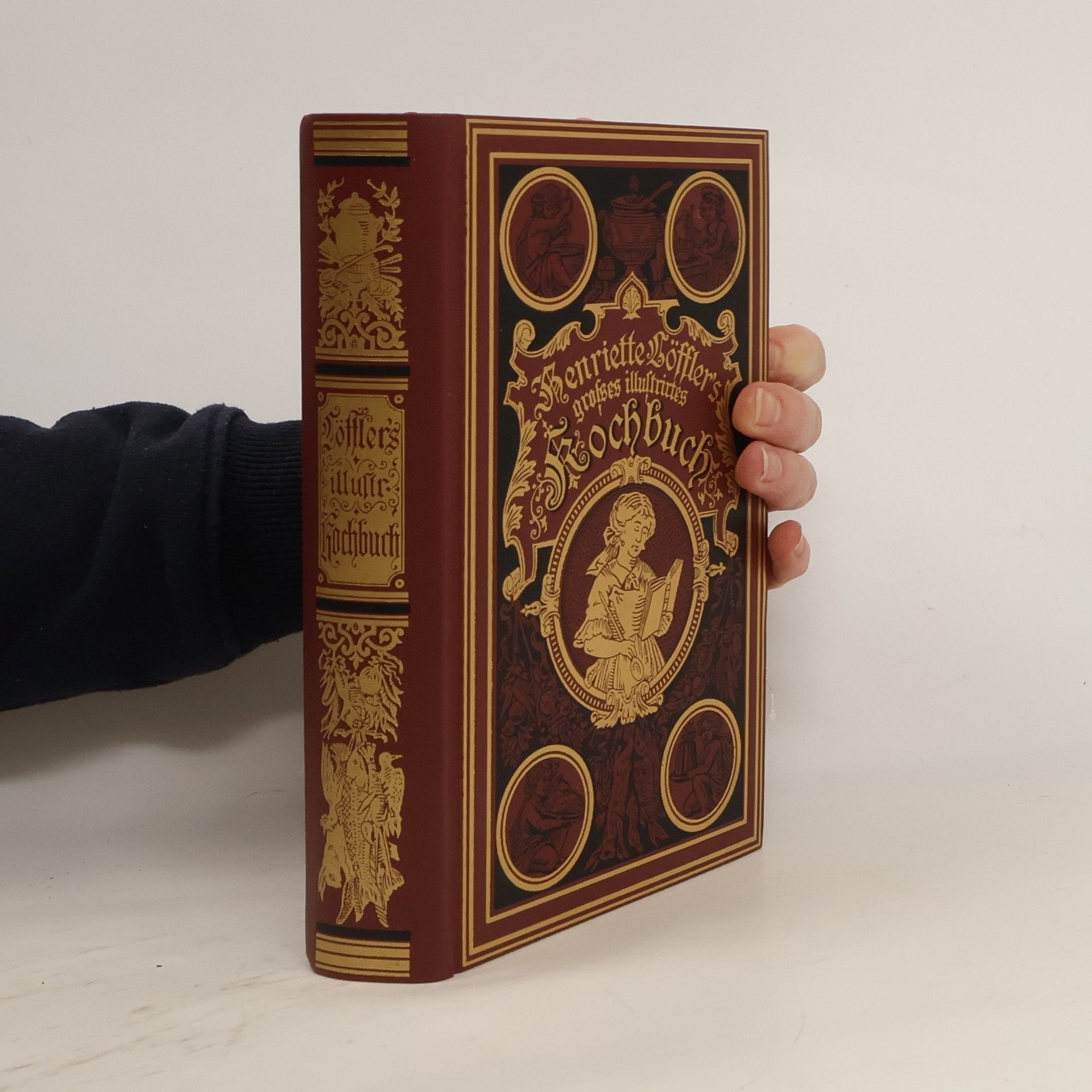 Theodor Bechtel Henriette Löfflers grosses illustriertes Kochbuch