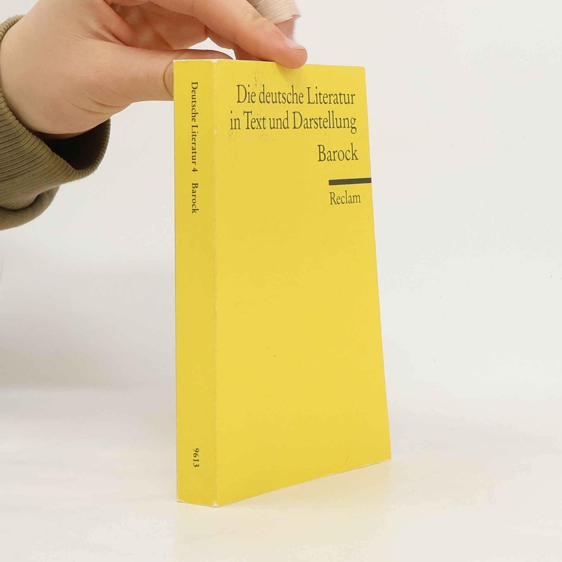 Die deutsche Literatur in Text und Darstellung. Bd.4