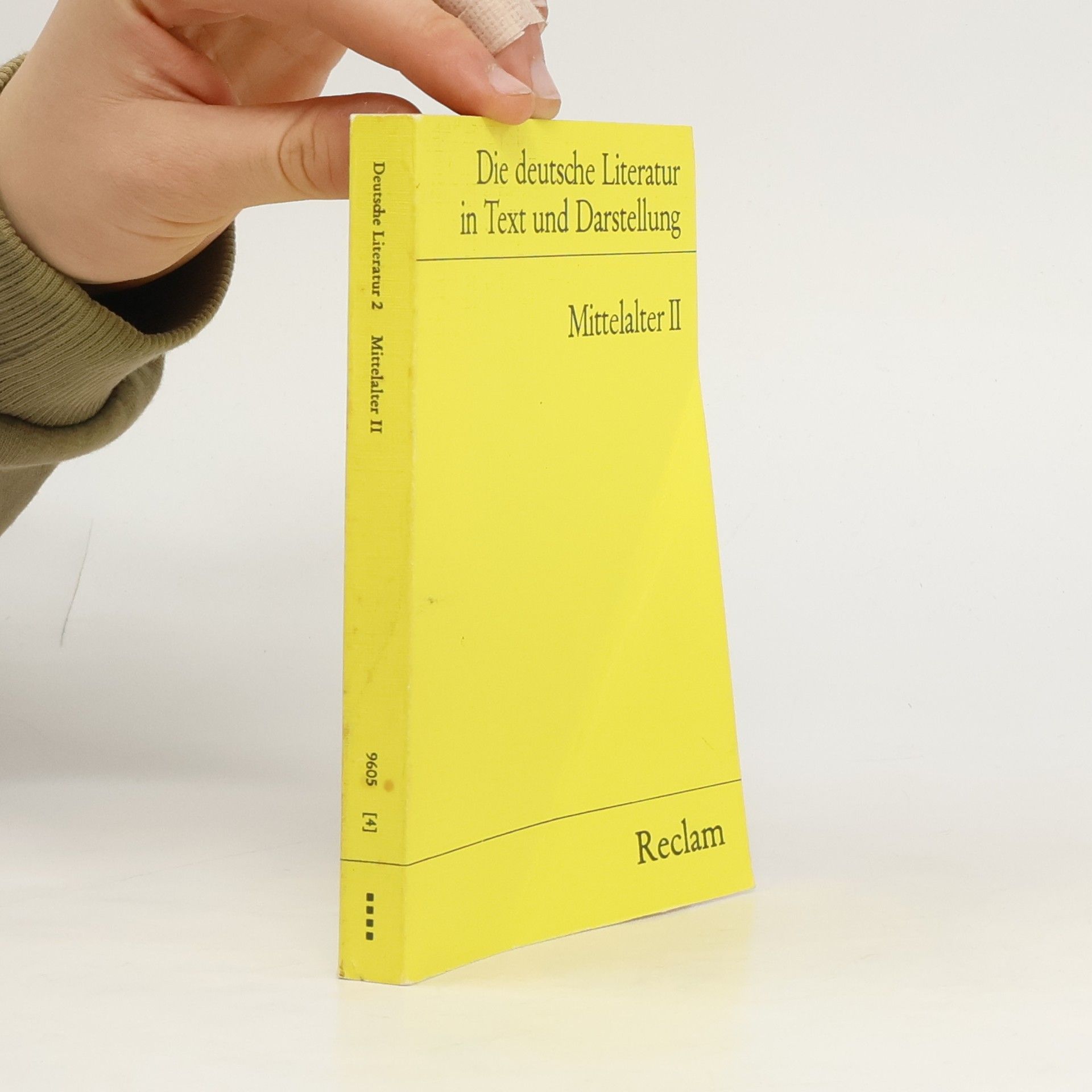 Various authors Die deutsche Literatur in Text und Darstellung. Mittelalter II