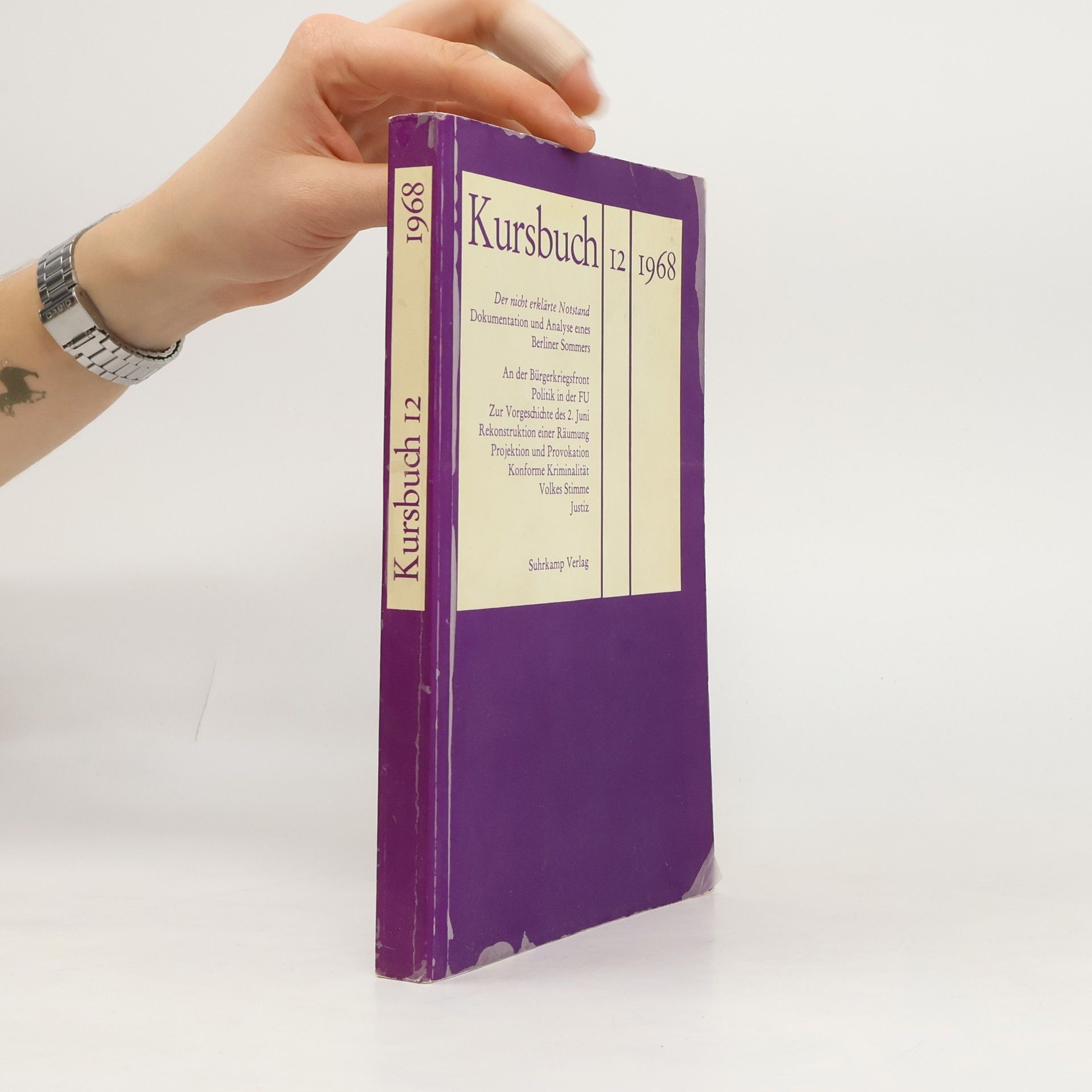 Auteurscollectief Kursbuch 12/1968