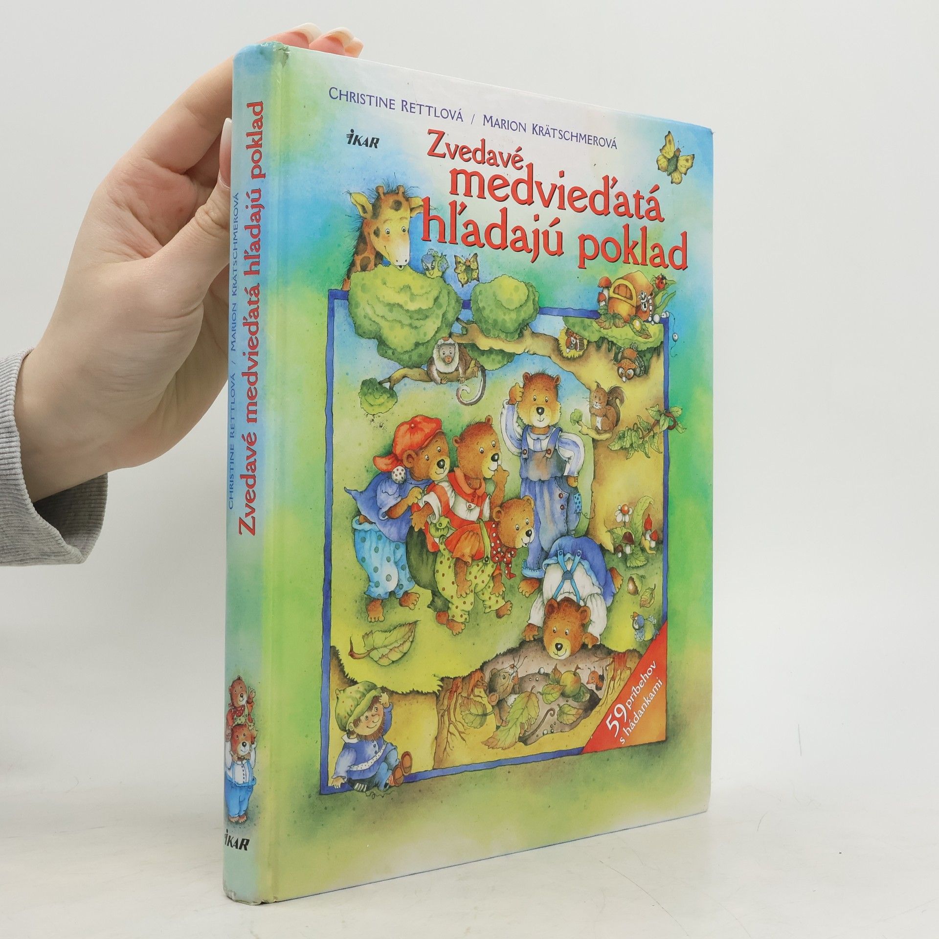 Christine Rettl Zvedavé medvieďatá hľadajú poklad