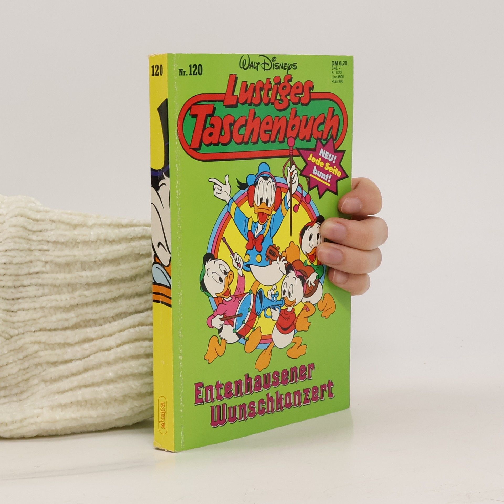 Walt Disney Lustiges Taschenbuch 120. Entenhausener Wunschkonzert