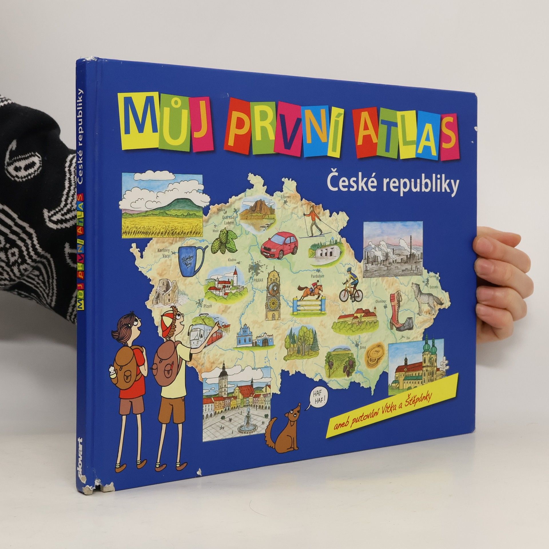 Můj první atlas České republiky aneb Putování Vítka a Štěpánky