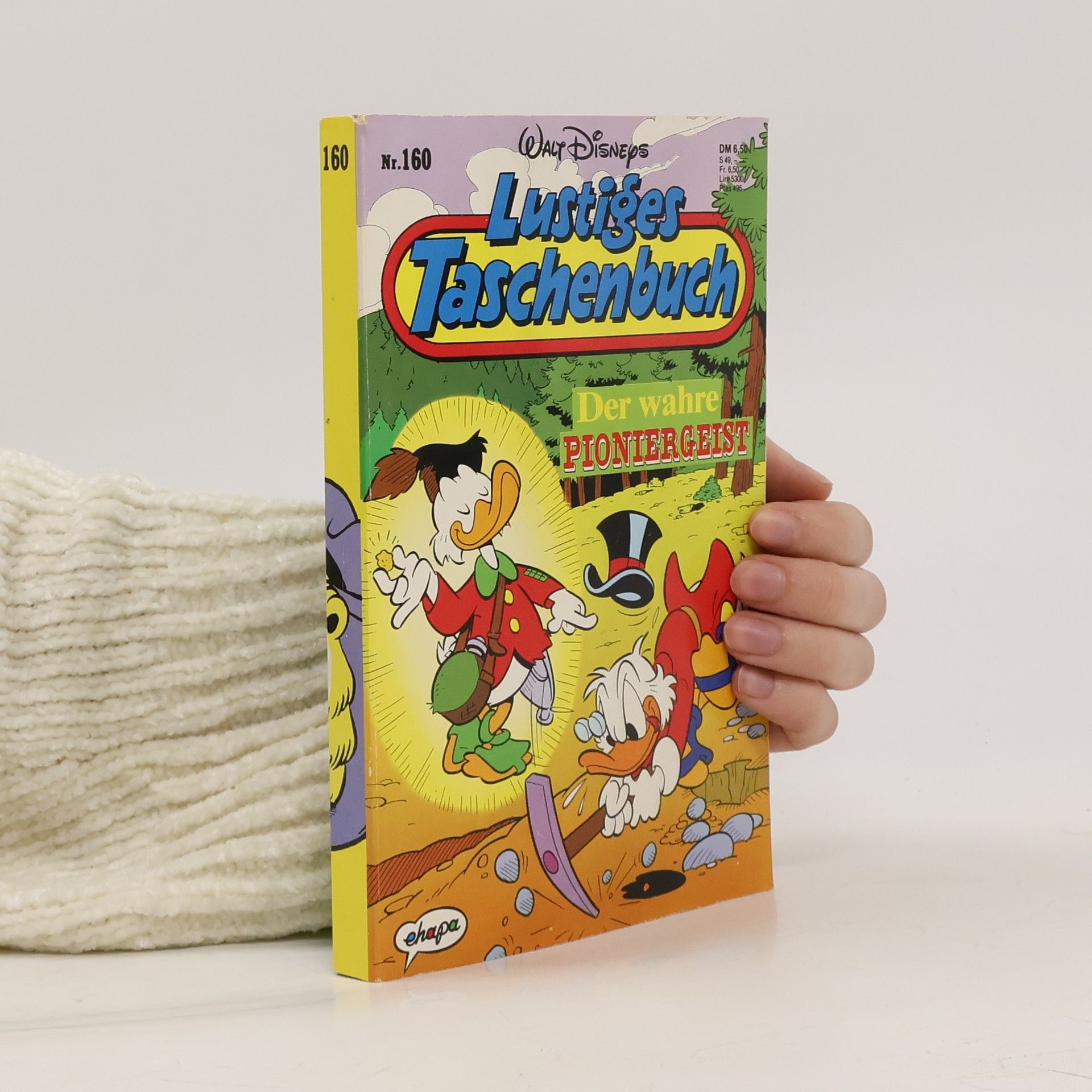 Walt Disney Lustiges Taschenbuch Nr.160. Der wahre Pioniergeist