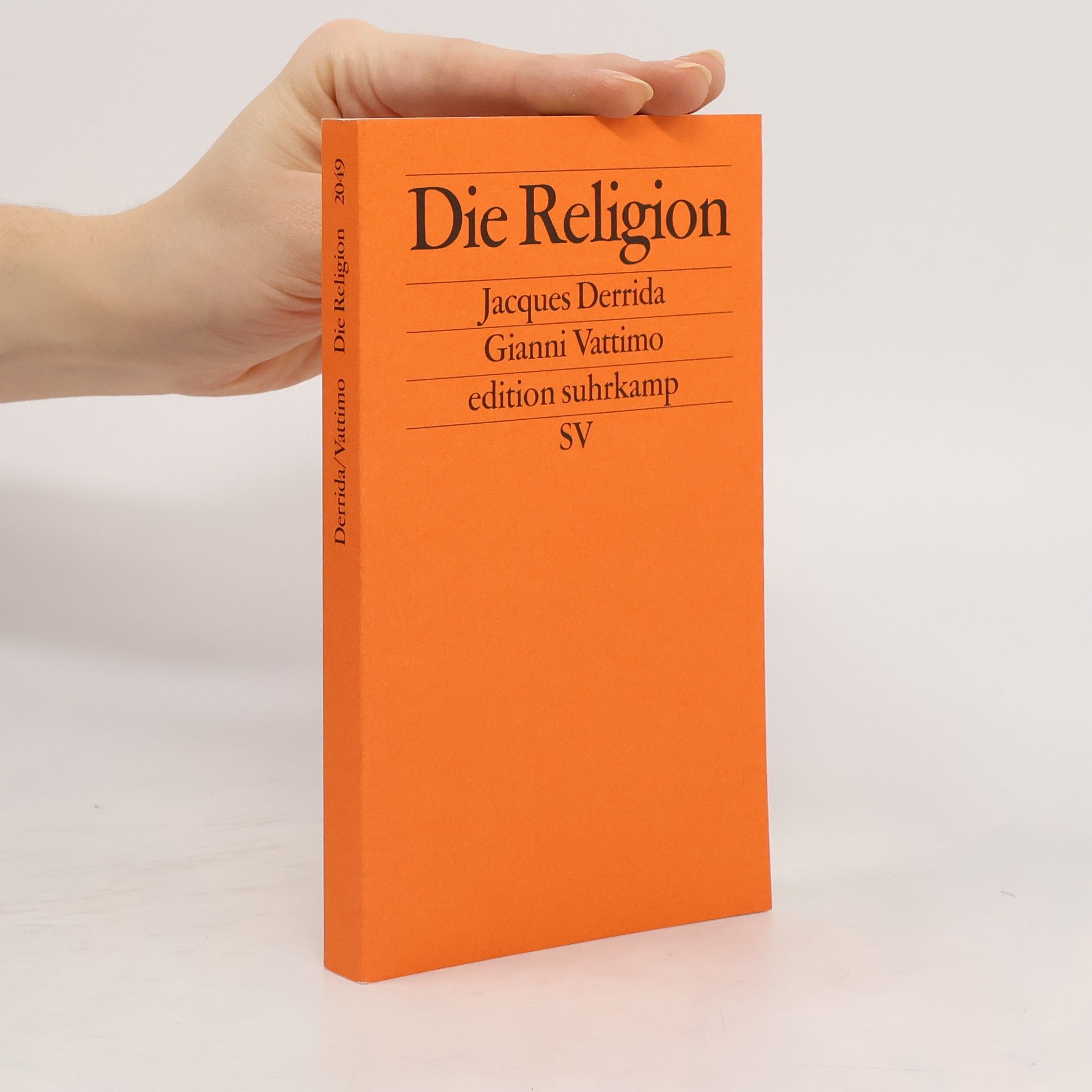 Jacques Derrida Die Religion