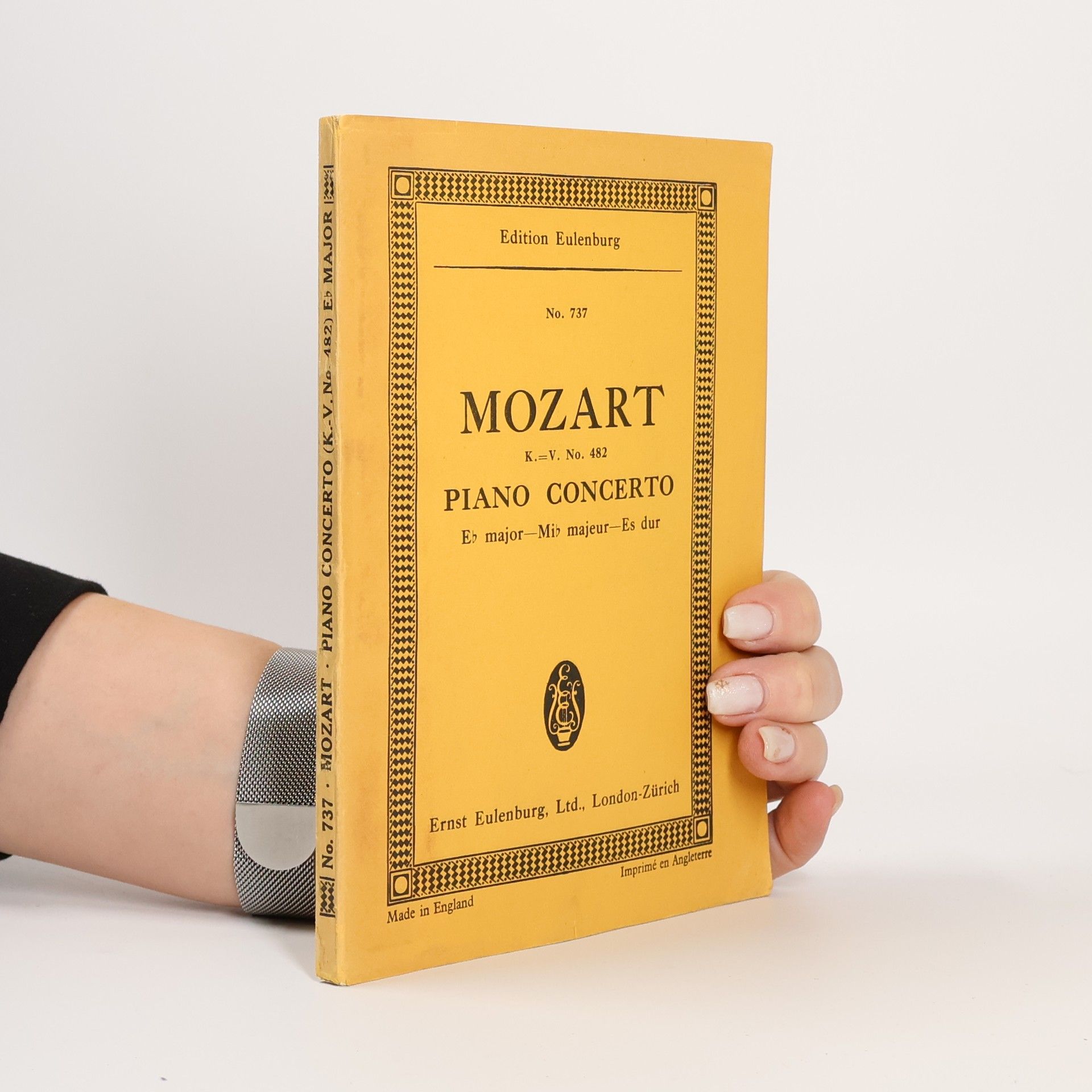 Wolfgang Amadeus Mozart Mozart - Klavierkonzert Es-Dur K.V. No. 482