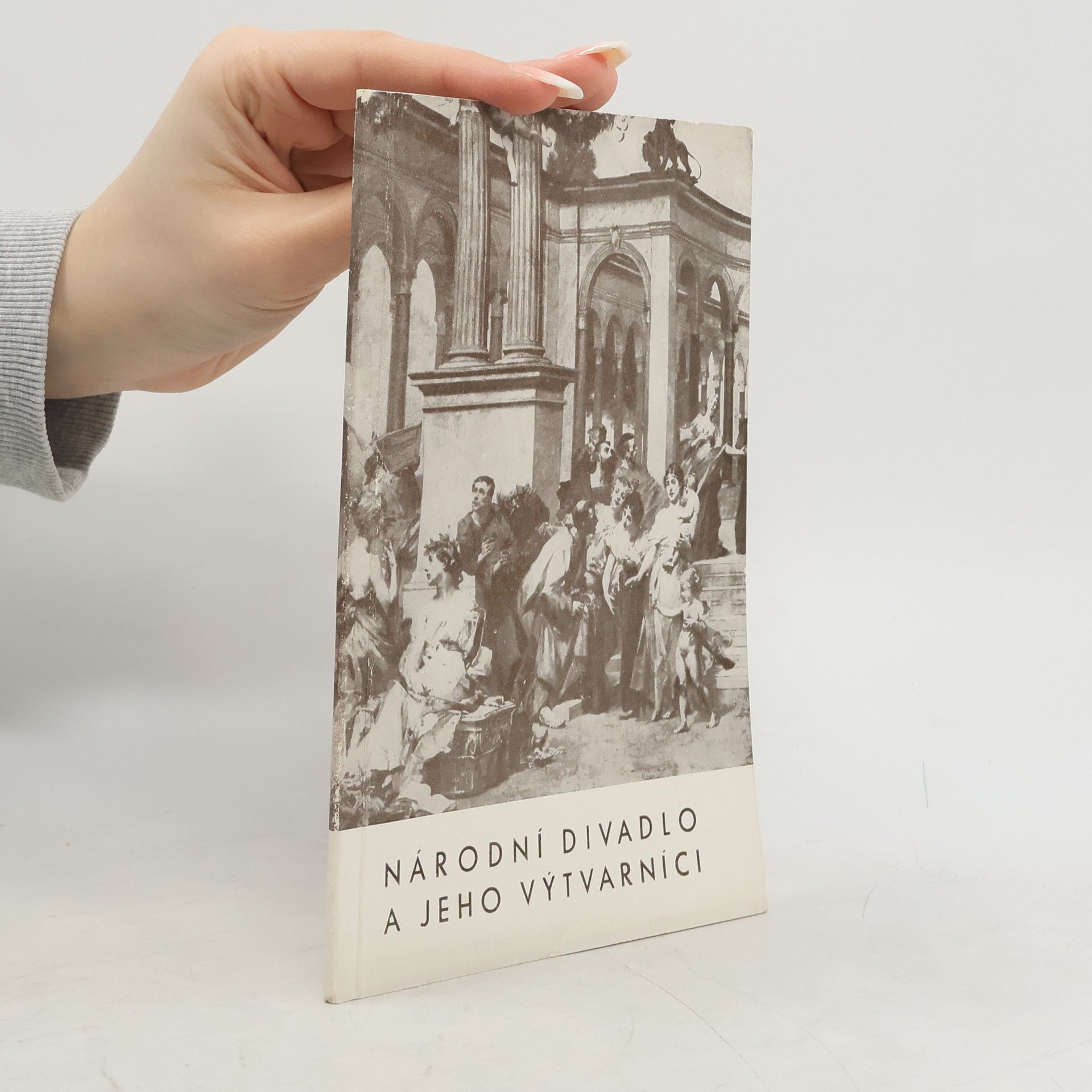 Antonín Liška Národní divadlo a jeho výtvarníci