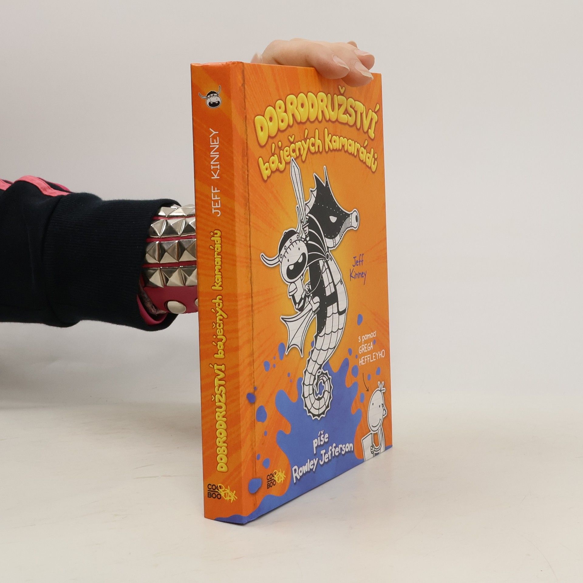 Jeff Kinney Dobrodružství báječných kamarádů. Píše Rowley Jefferson